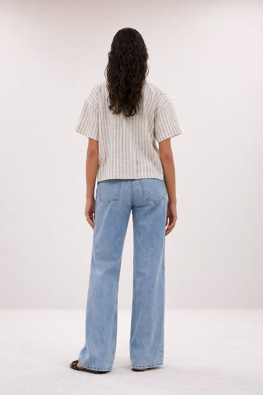 jake marine blouse | marine stripe