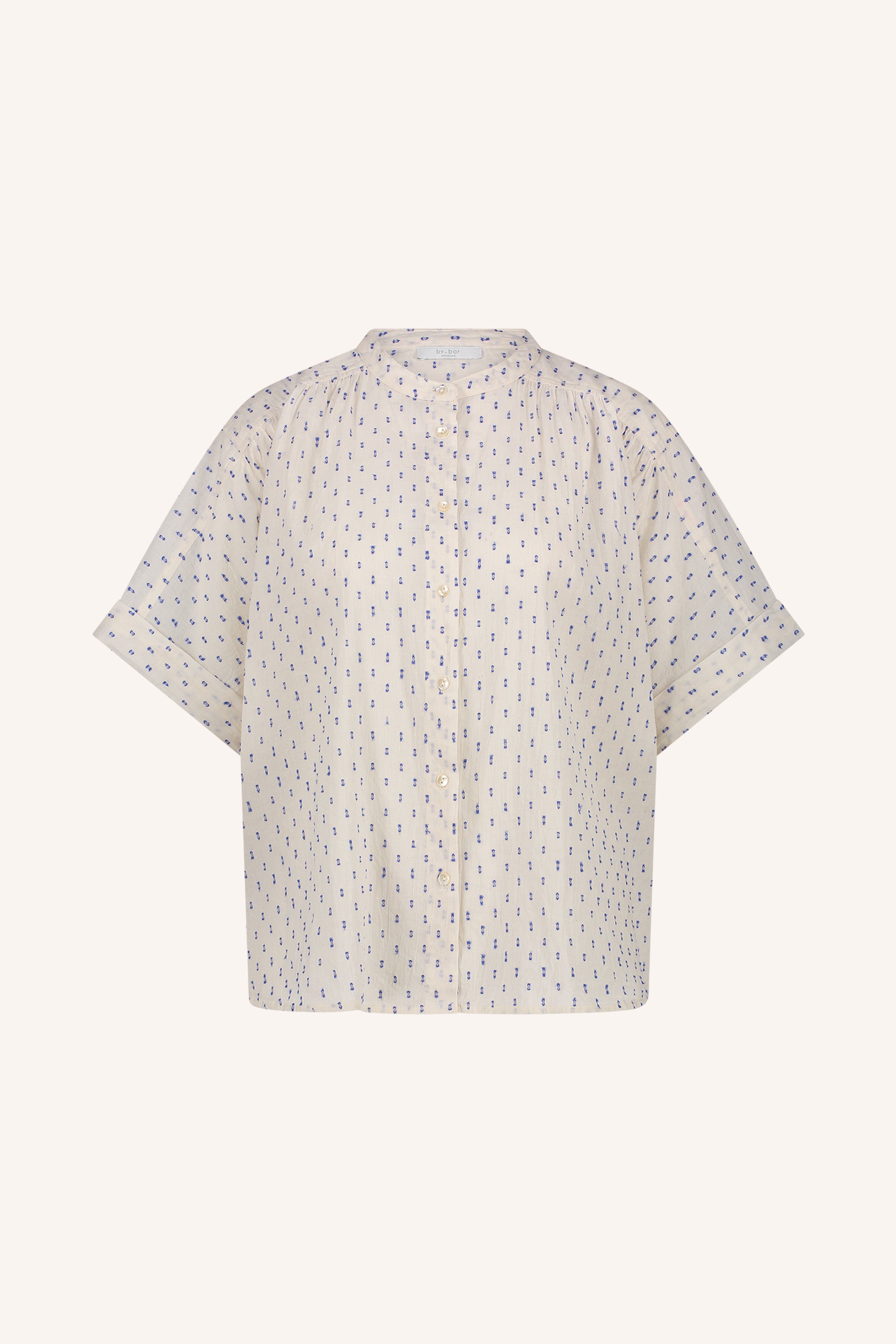 alex dots blouse | kingsblue