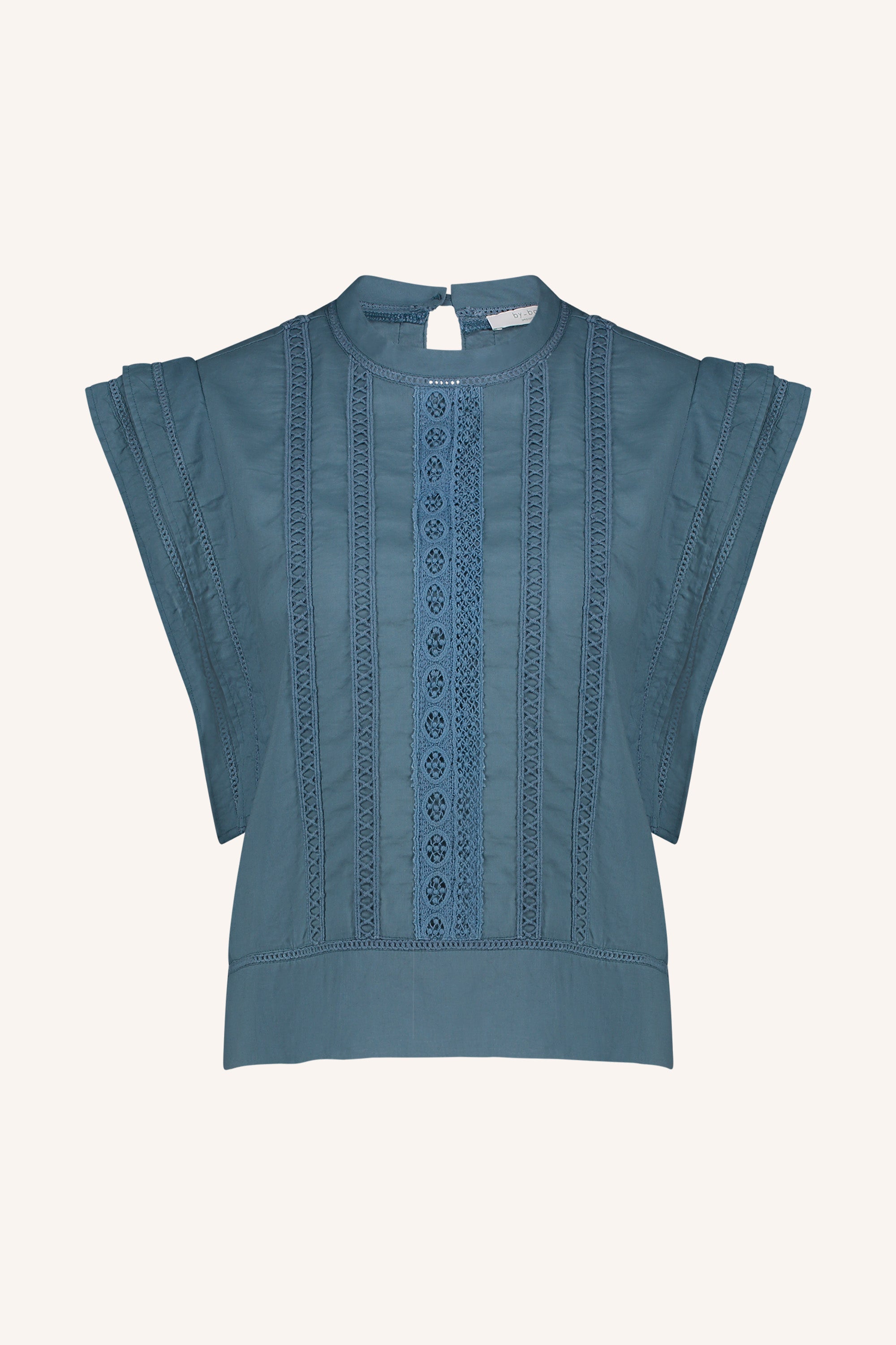 xena blouse | blue stone