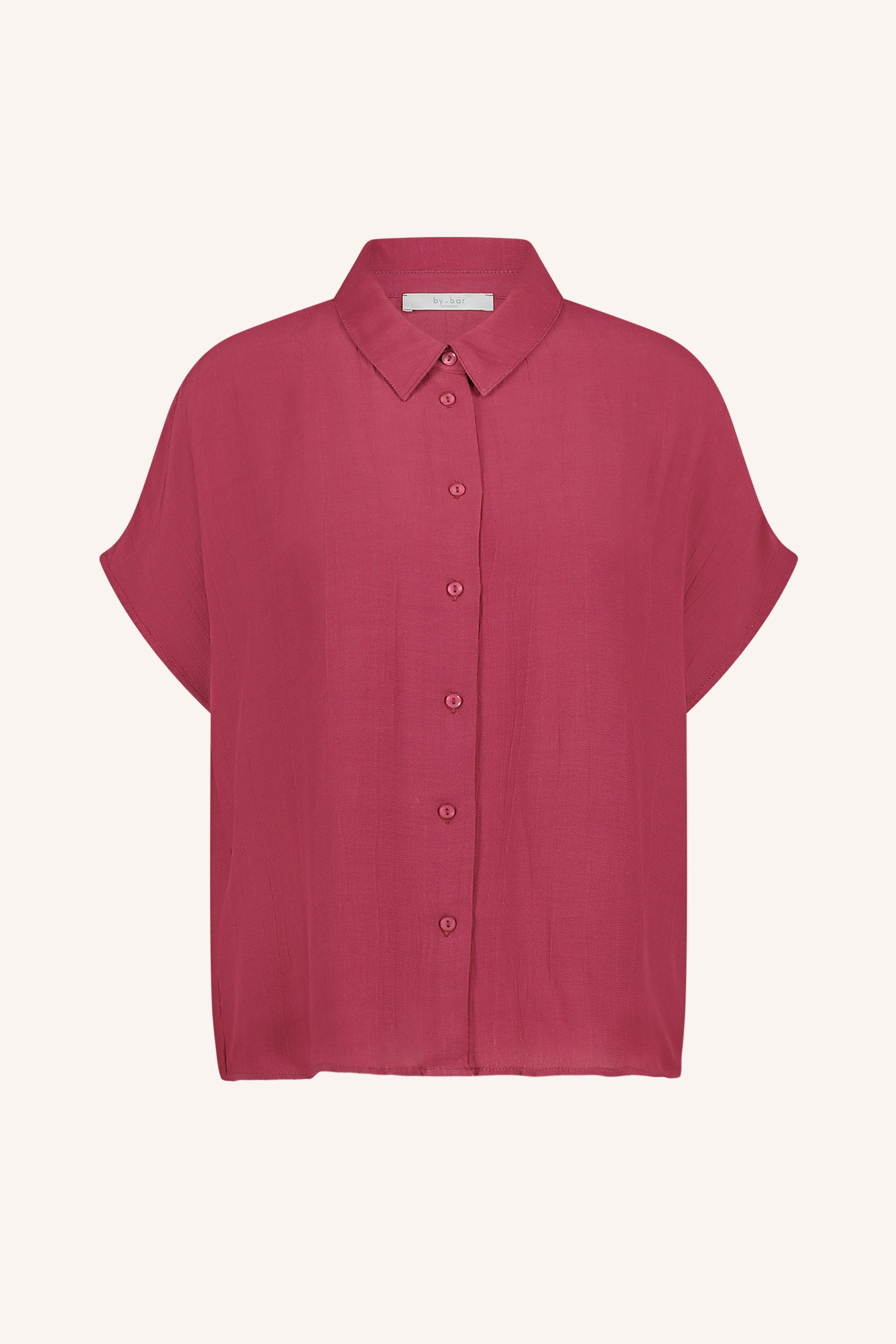 karly viscose blouse | cerise