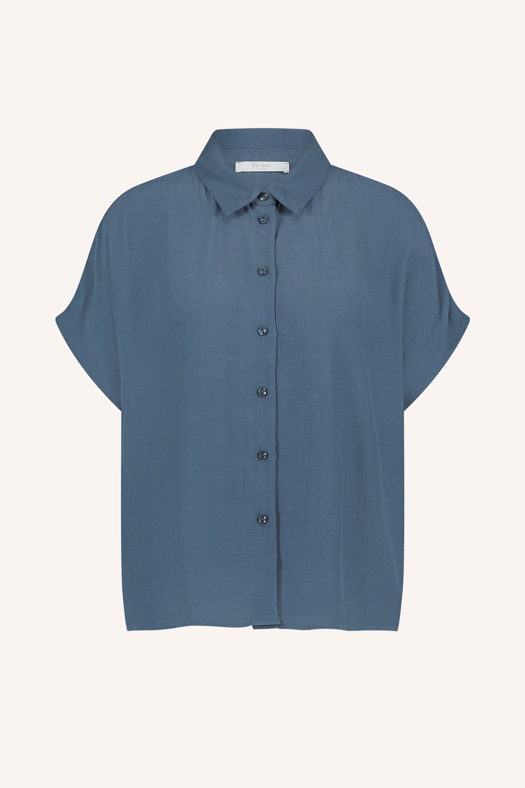 karly viscose blouse | opal blue