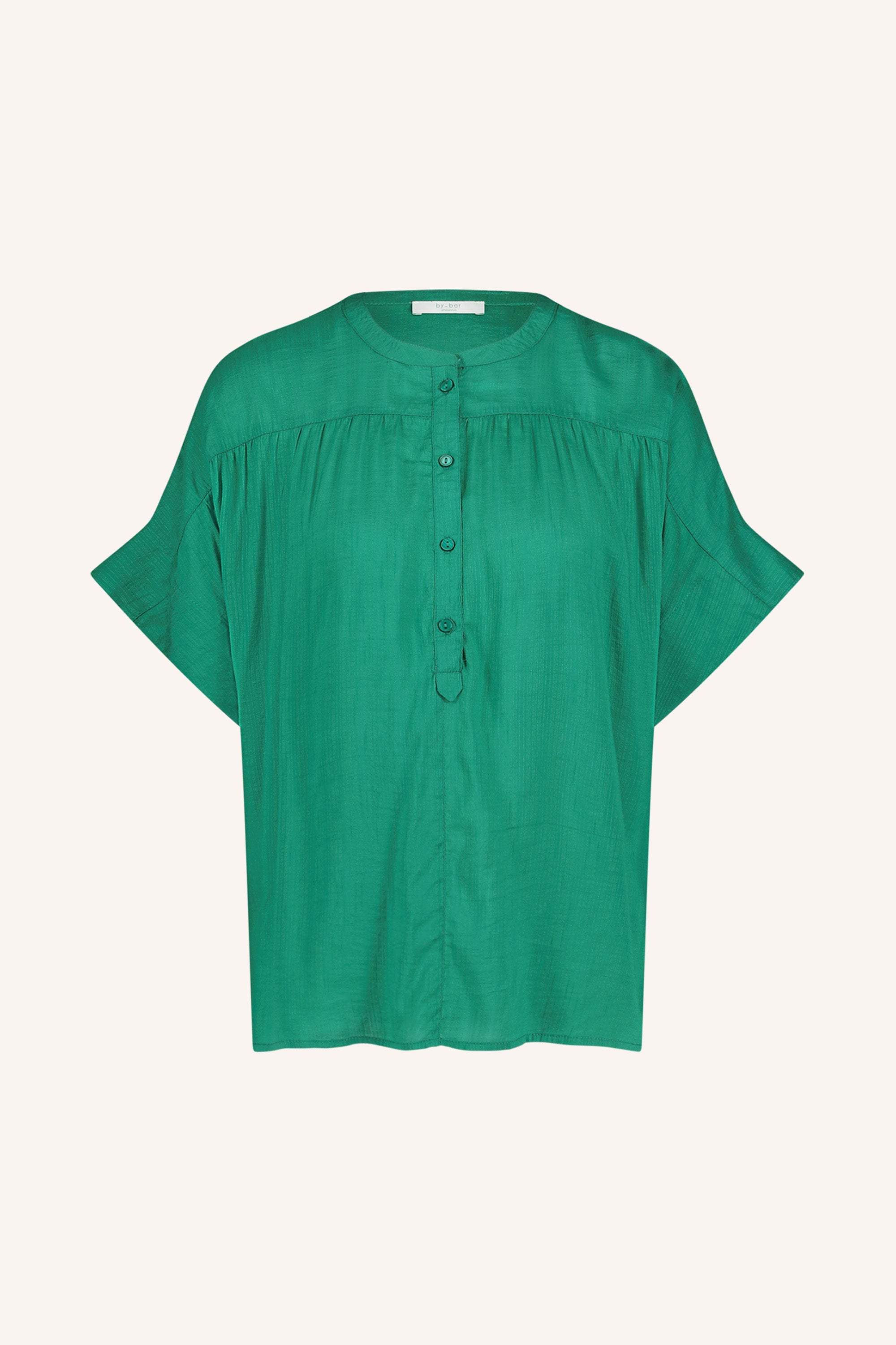 bo dobby blouse | bright green