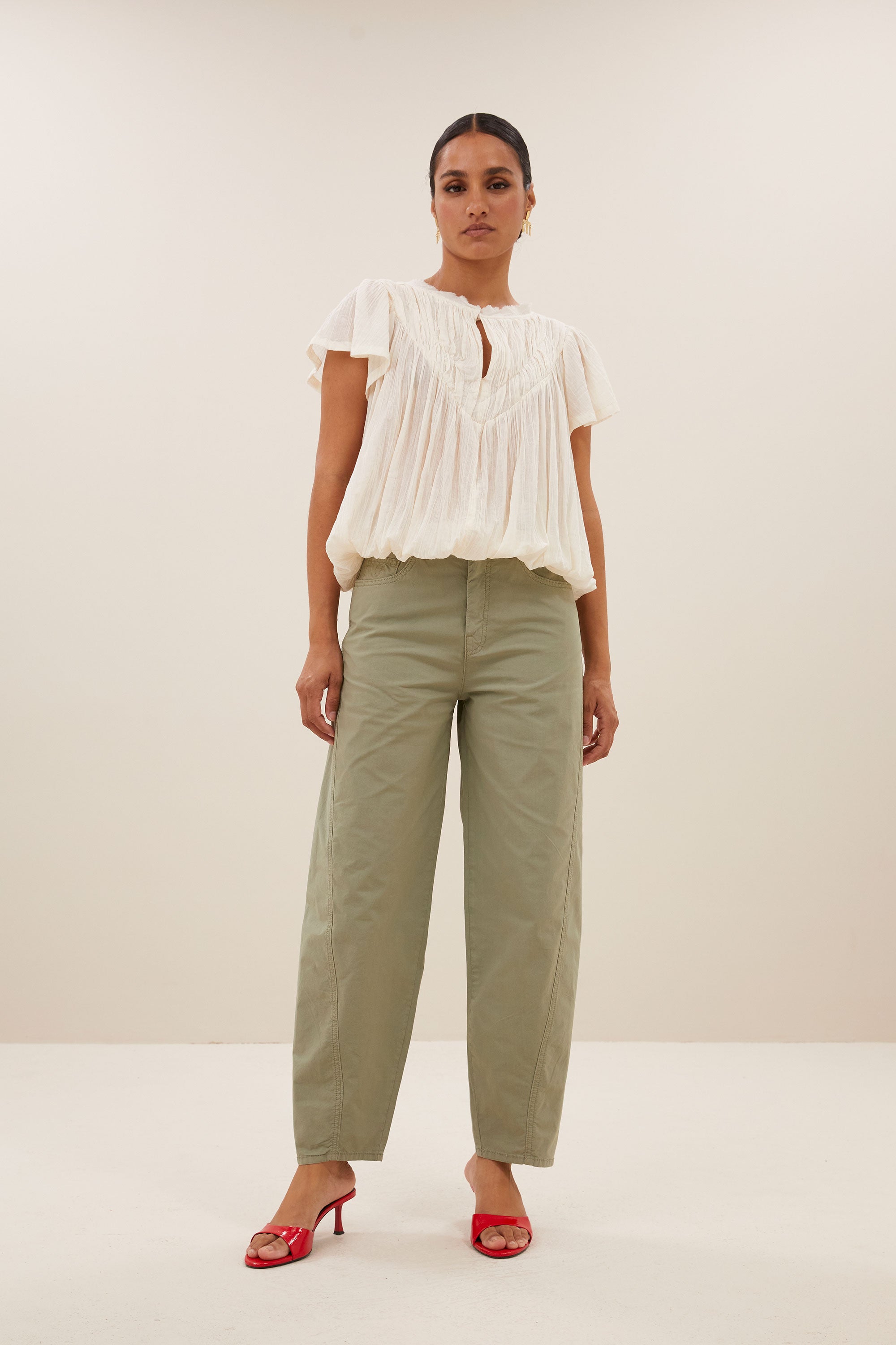 olav blouse | off white