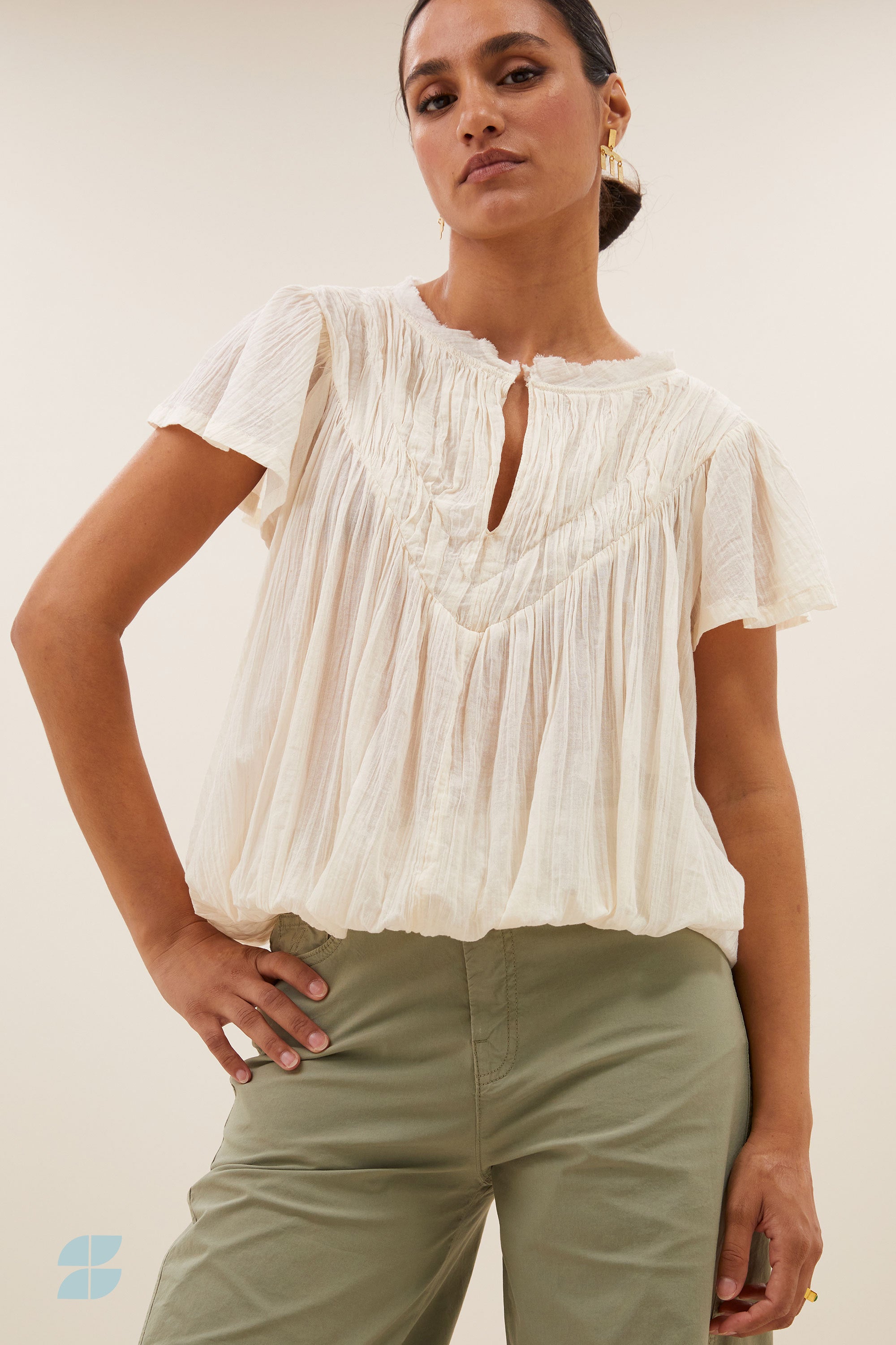 olav blouse | off white