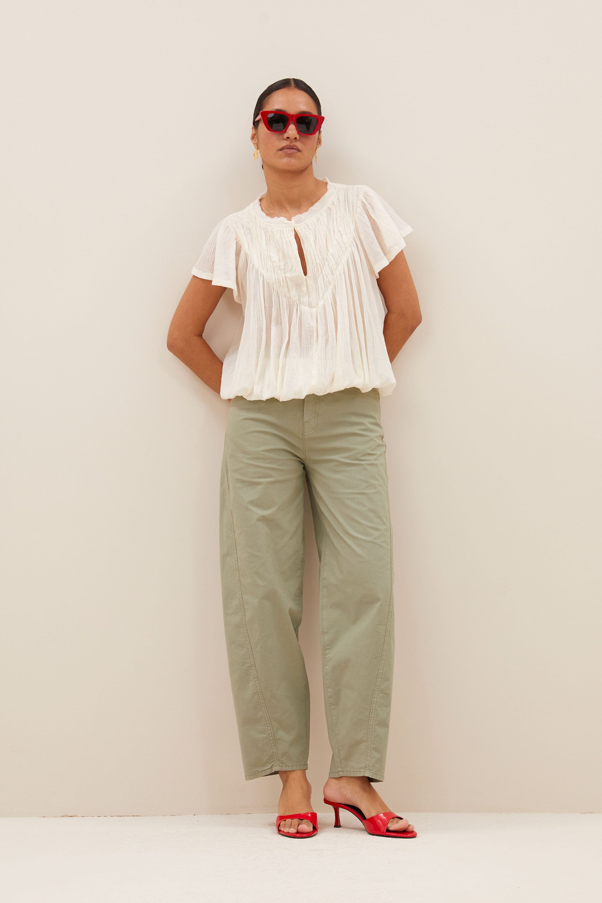 olav blouse | off white