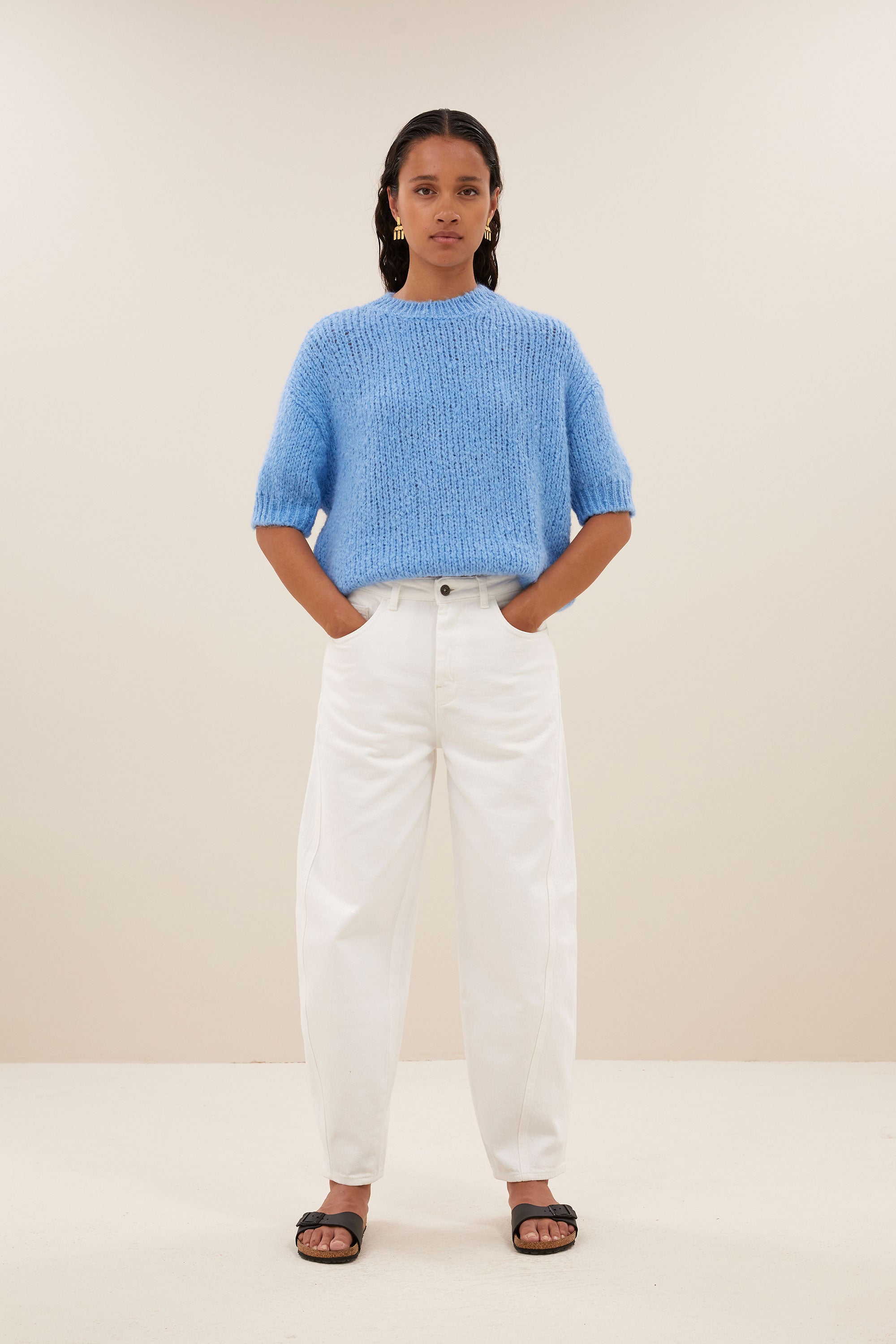 nino pullover | sky blue