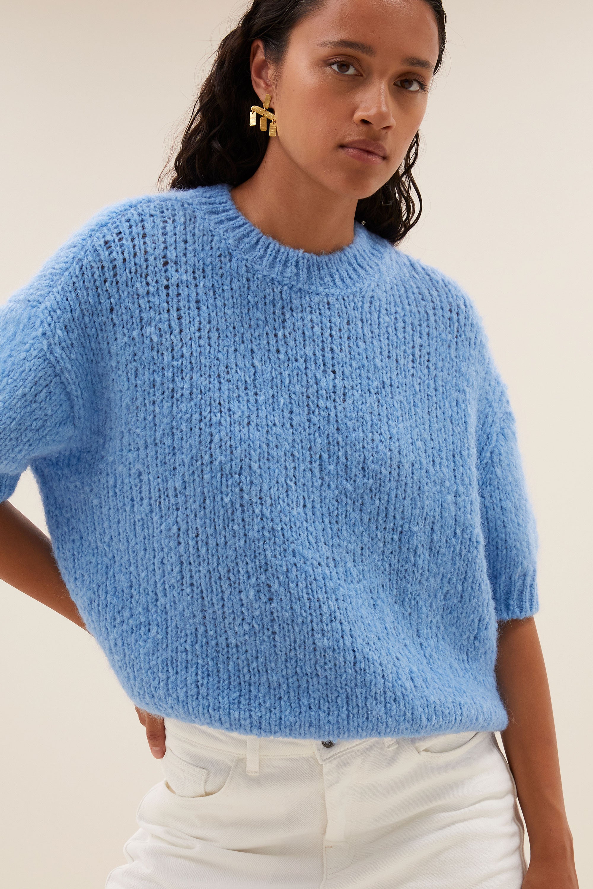 nino pullover | sky blue