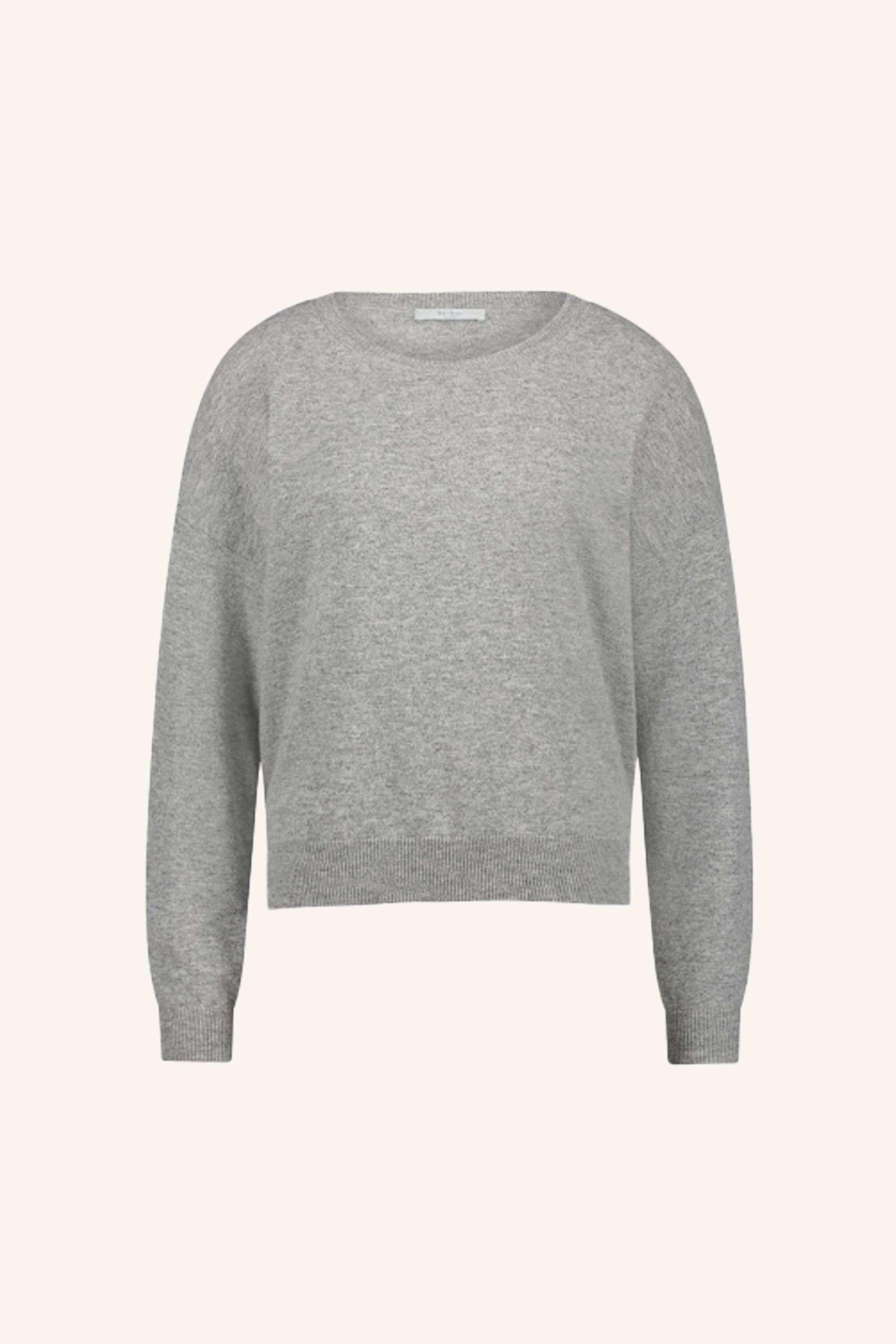 holly ls pullover | grey melee