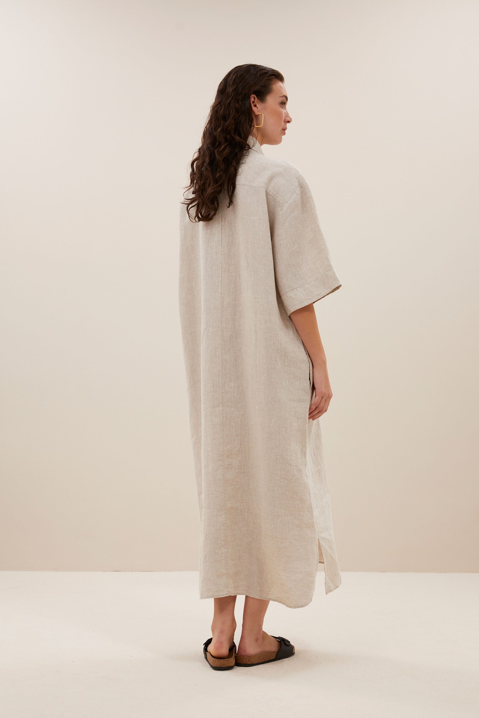 bruno linen dress | linen