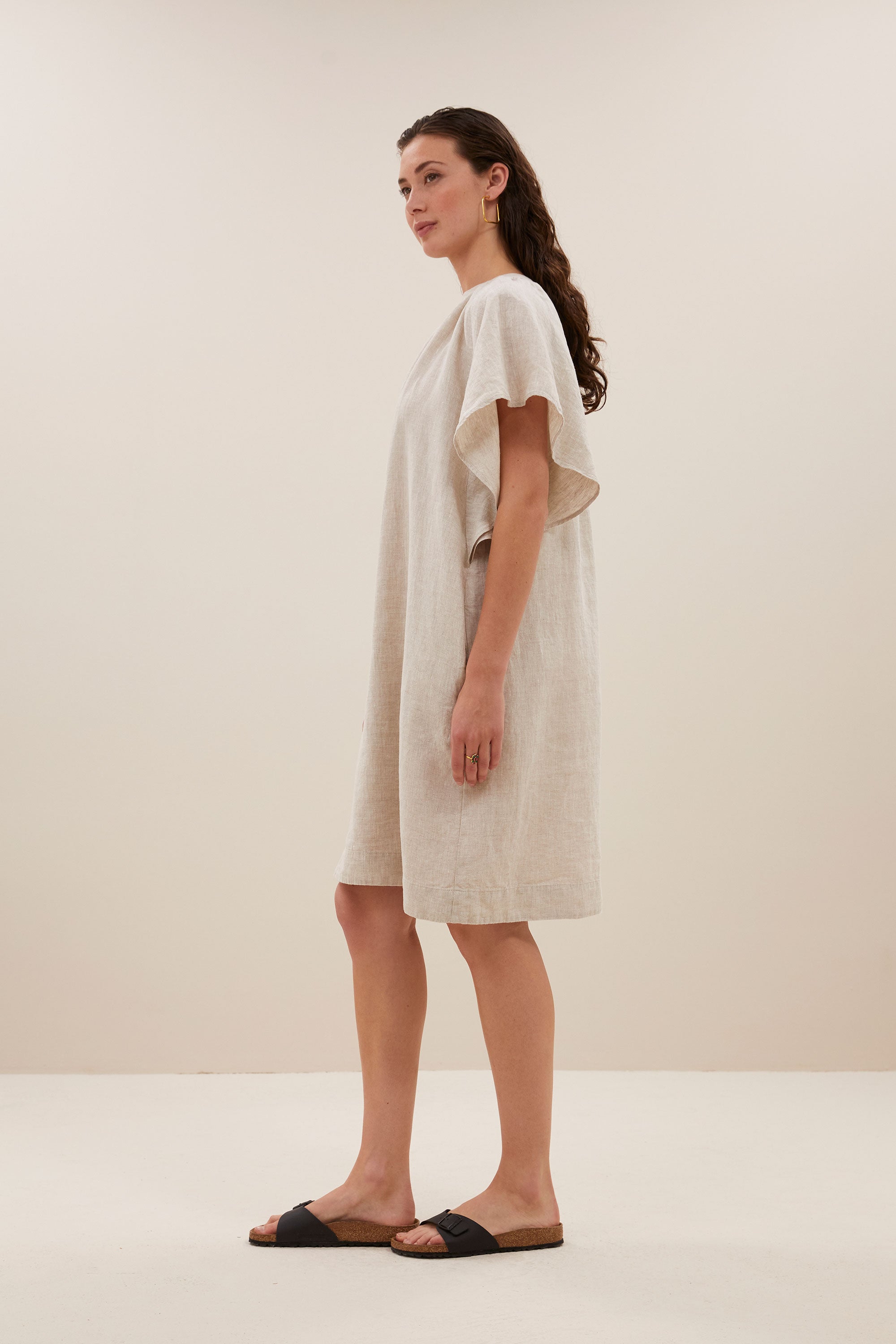 vina linen dress | linen