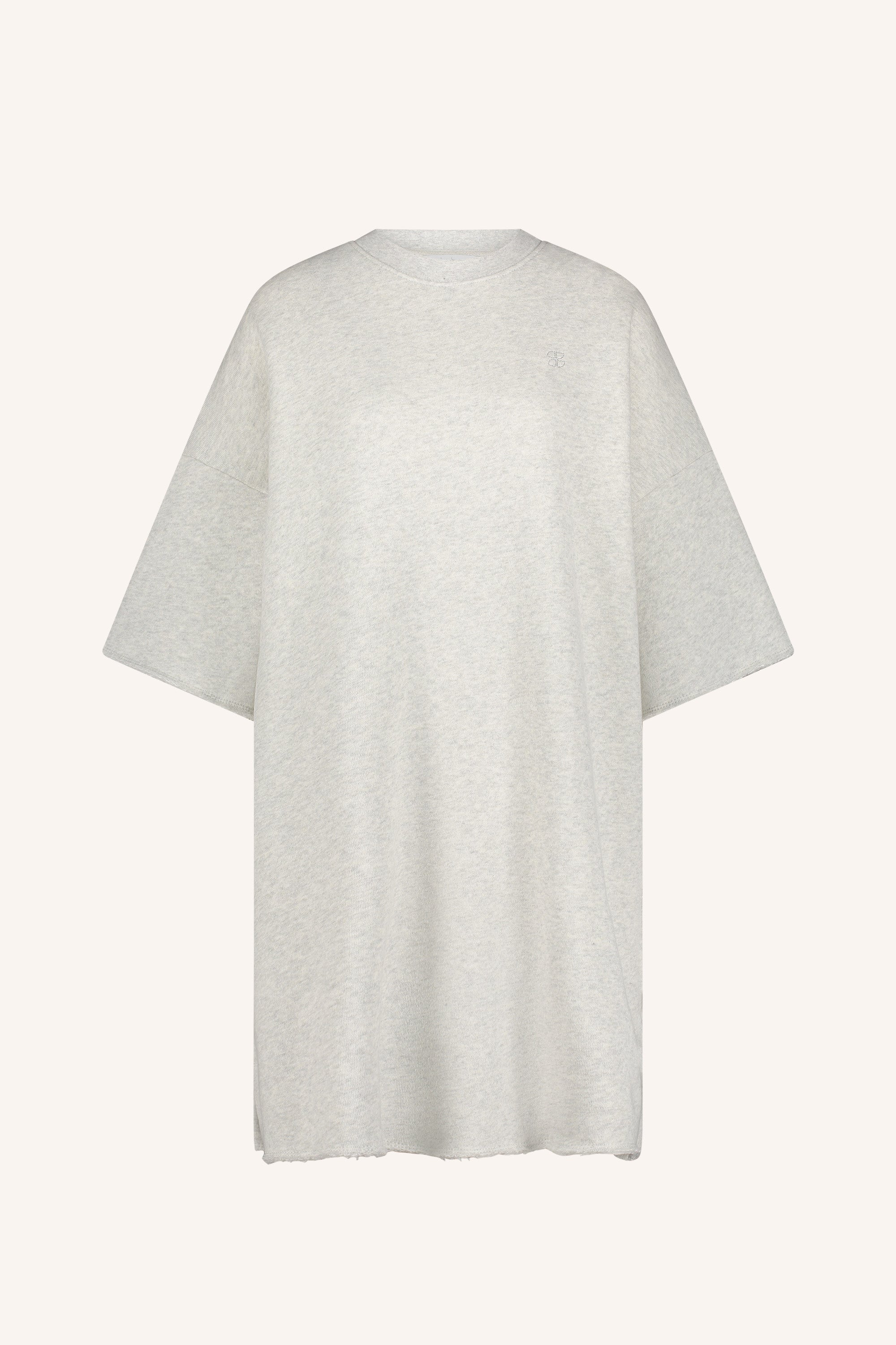 willow sweat dress | light grey melee