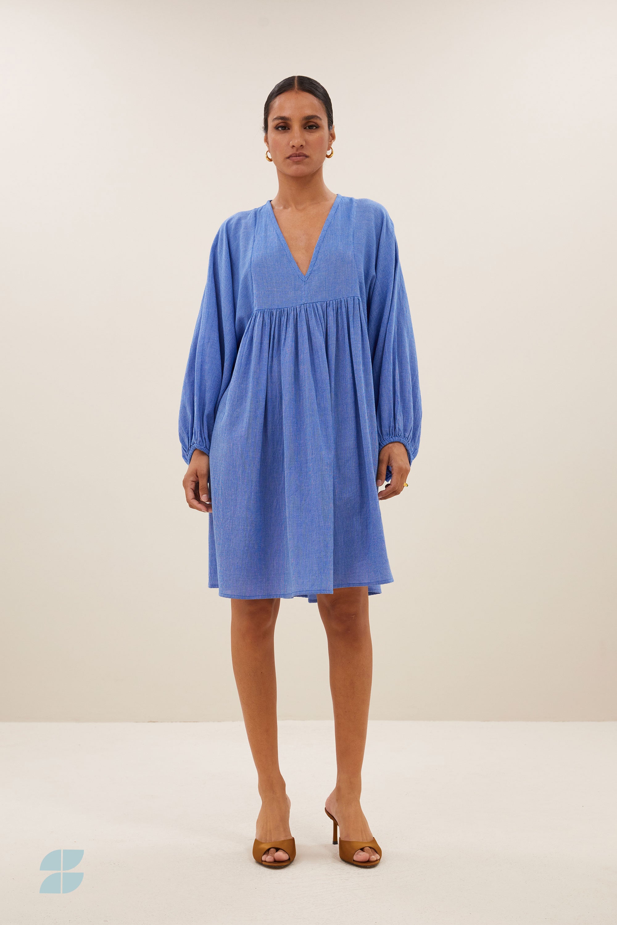 philou athia dress | sapphire blue