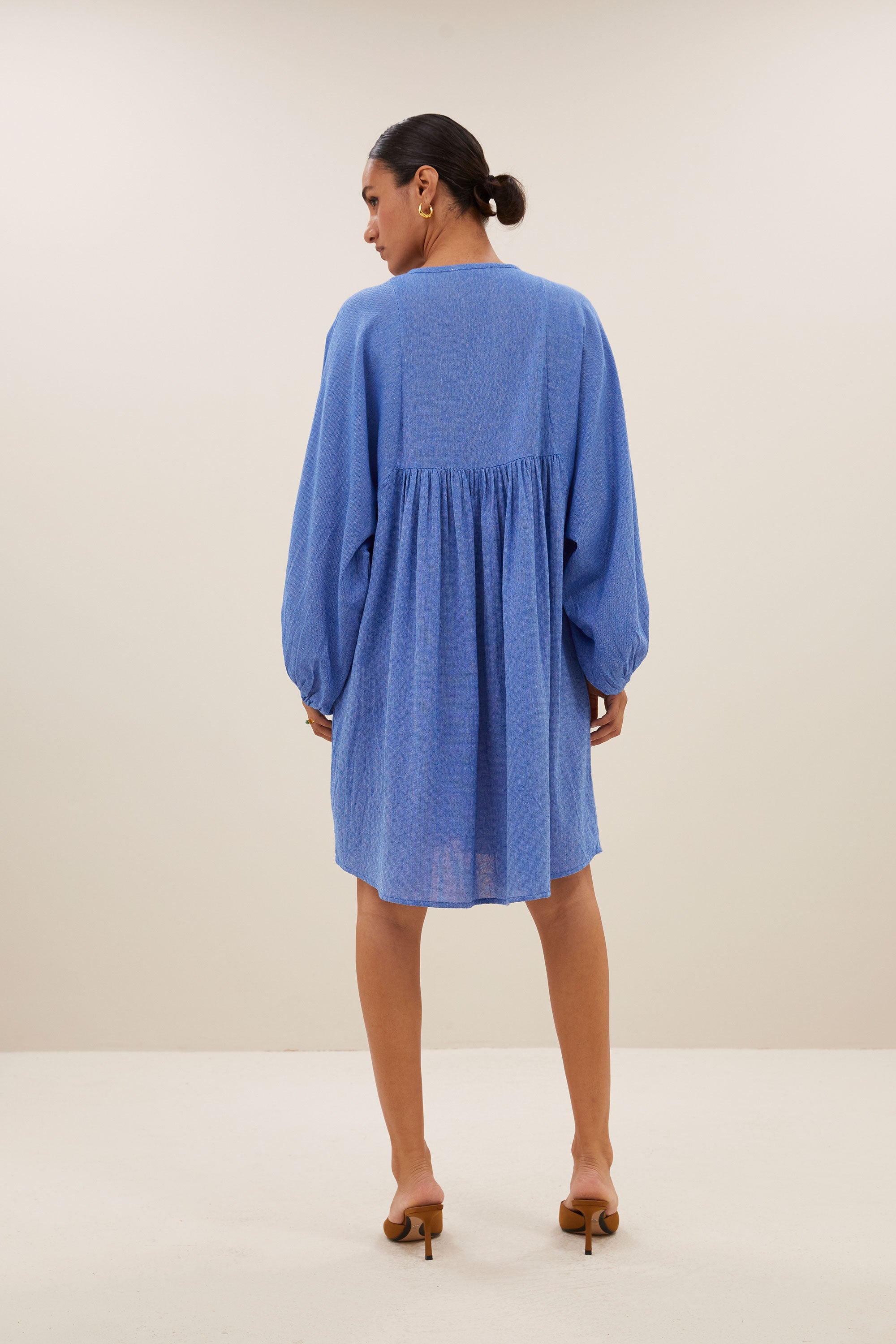 philou athia dress | sapphire blue