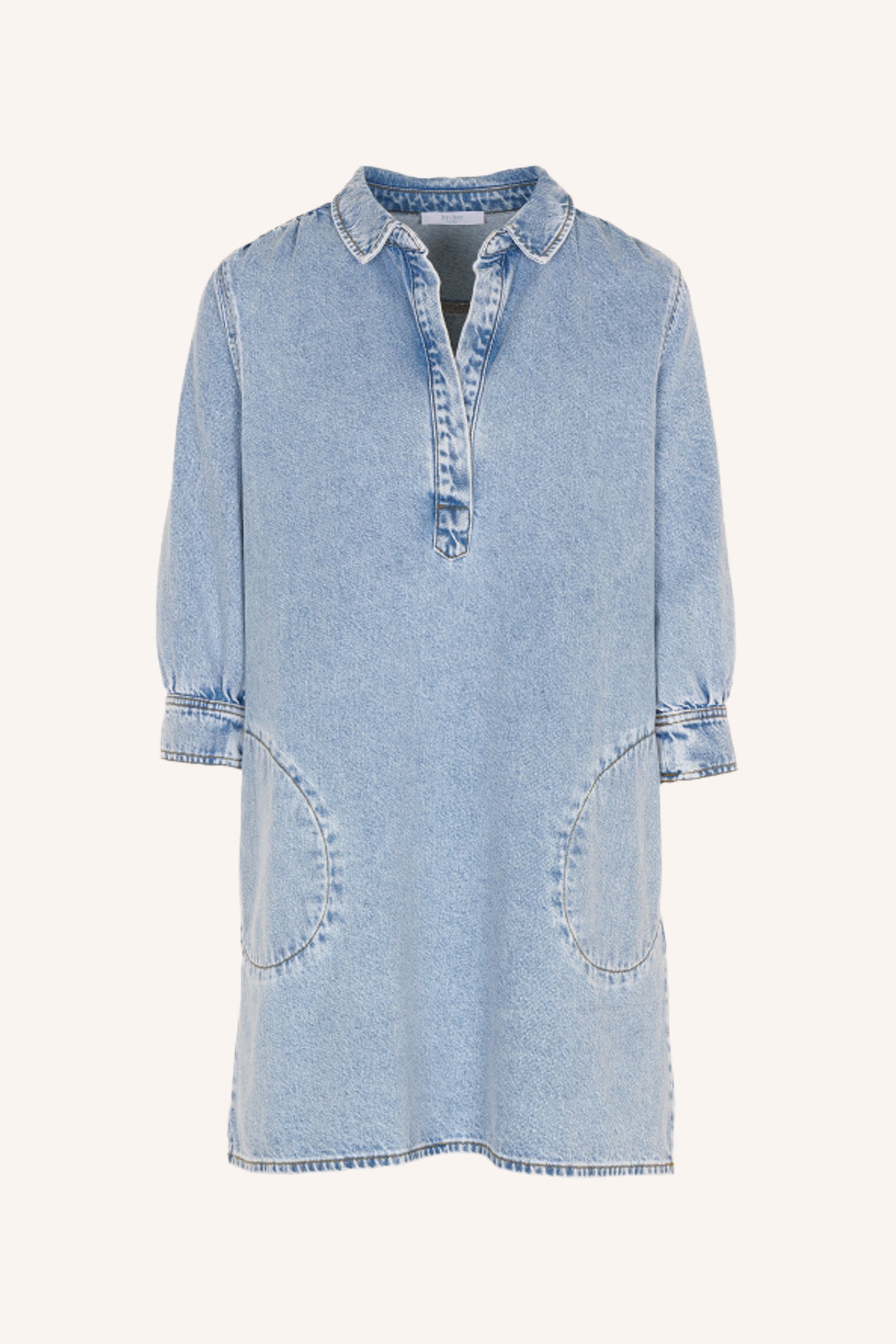 flynth denim dress | light denim