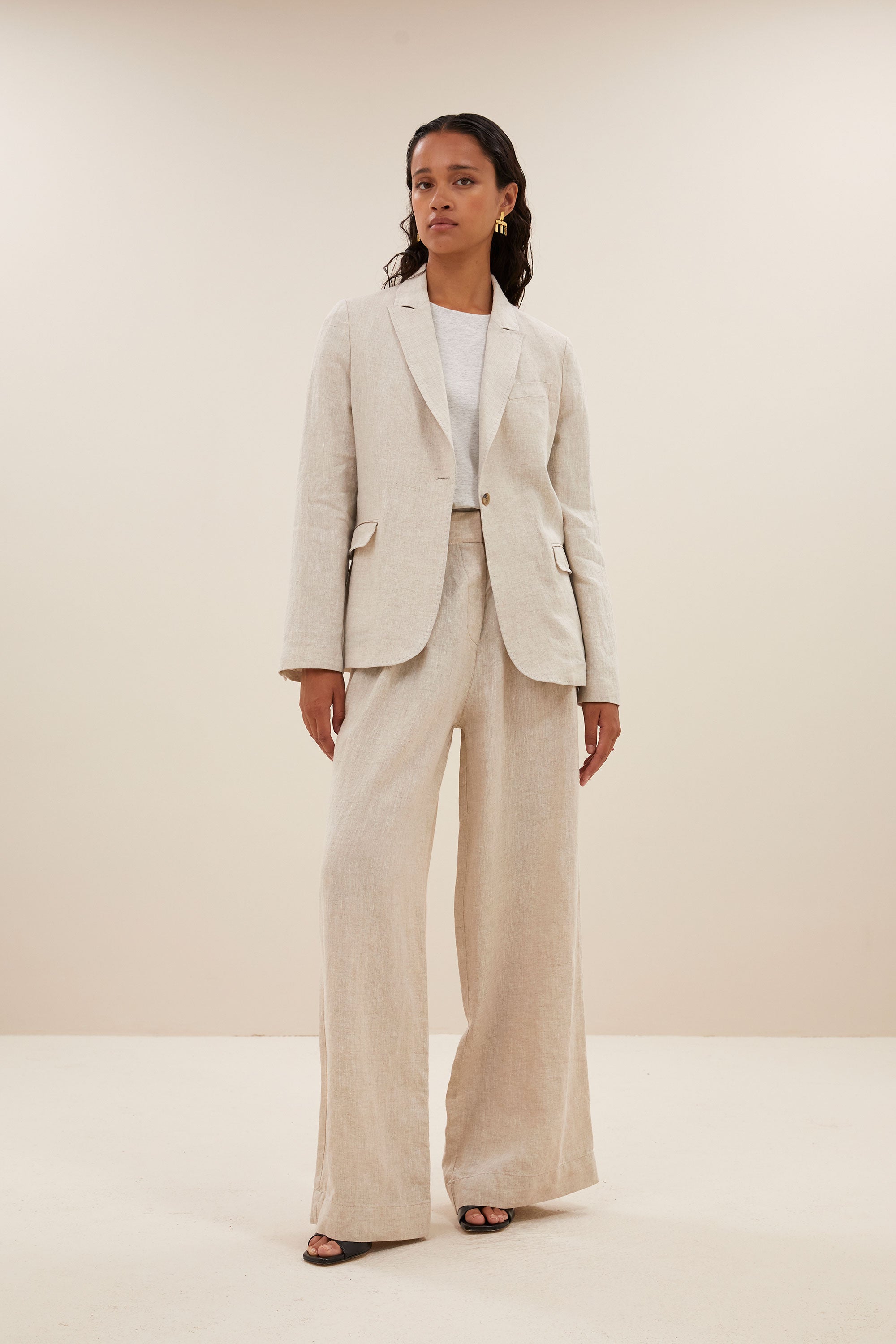 alice linen jacket | linen