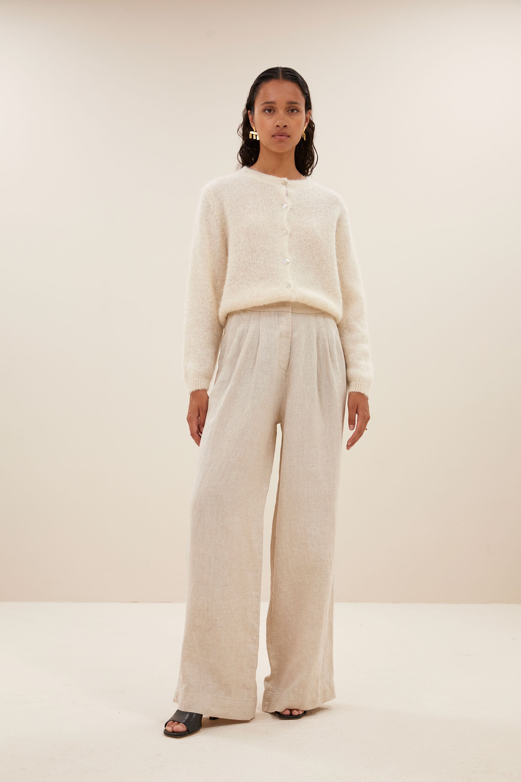 eli linen pant | linen