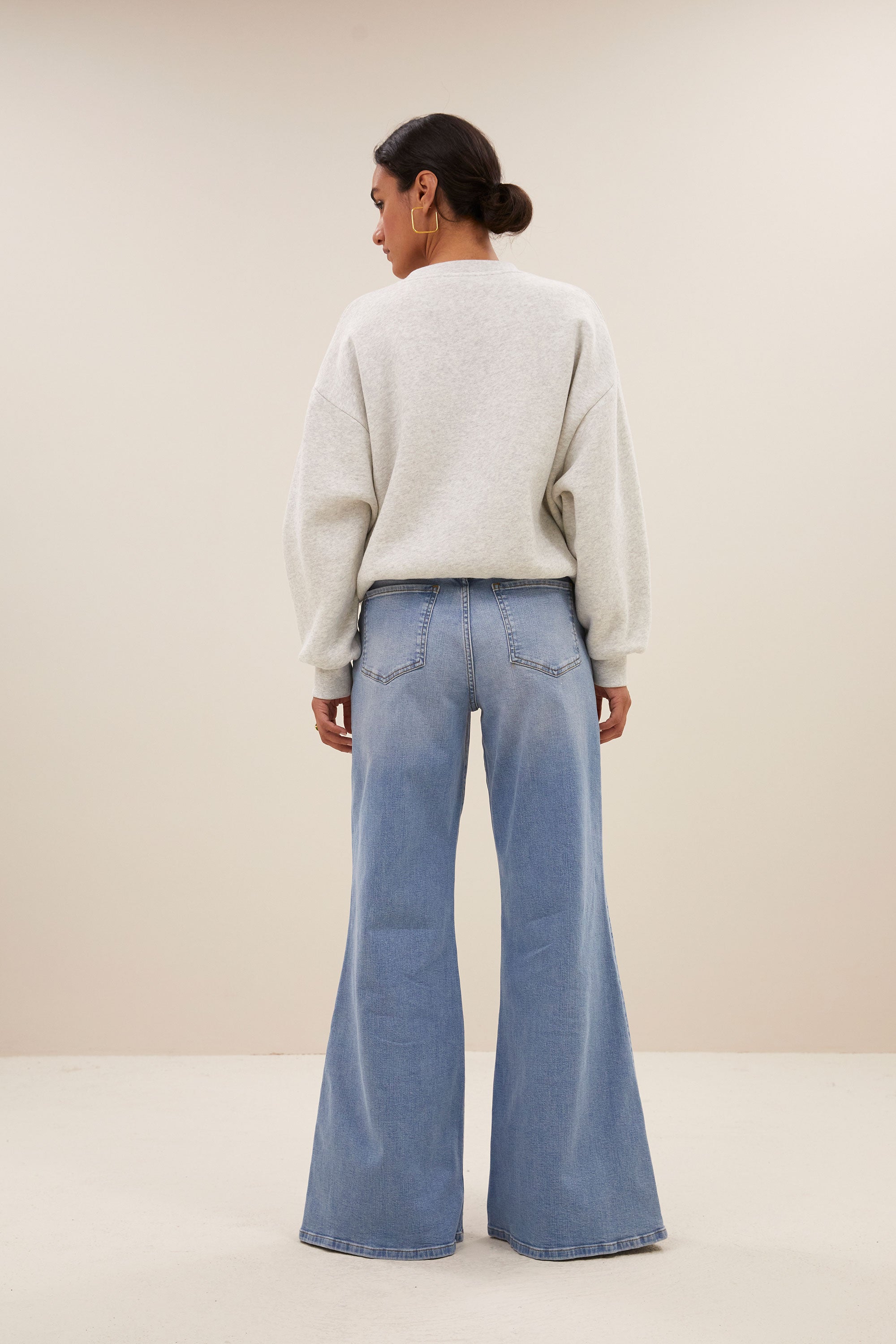 femme denim pants | light denim