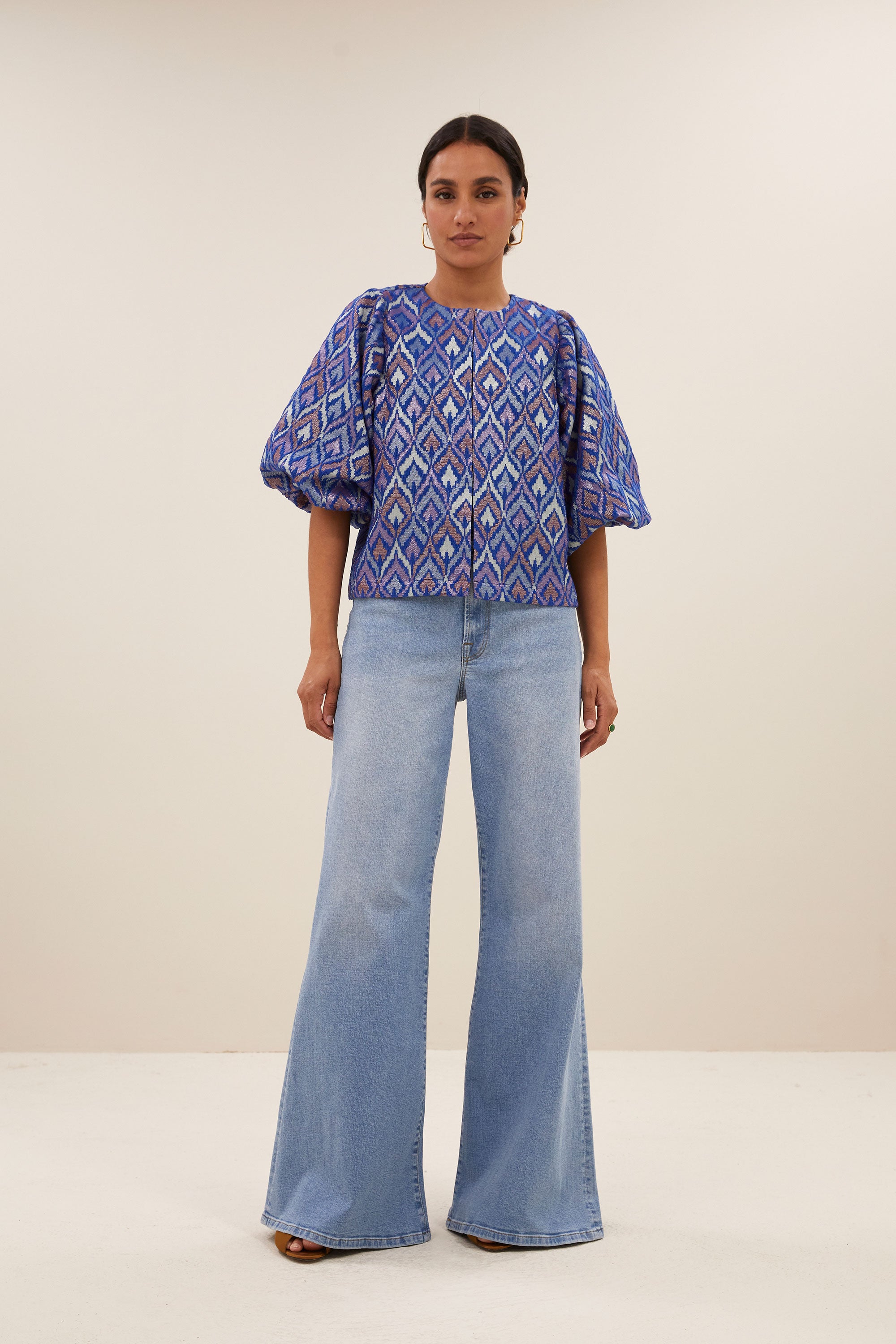 femme denim pants | light denim