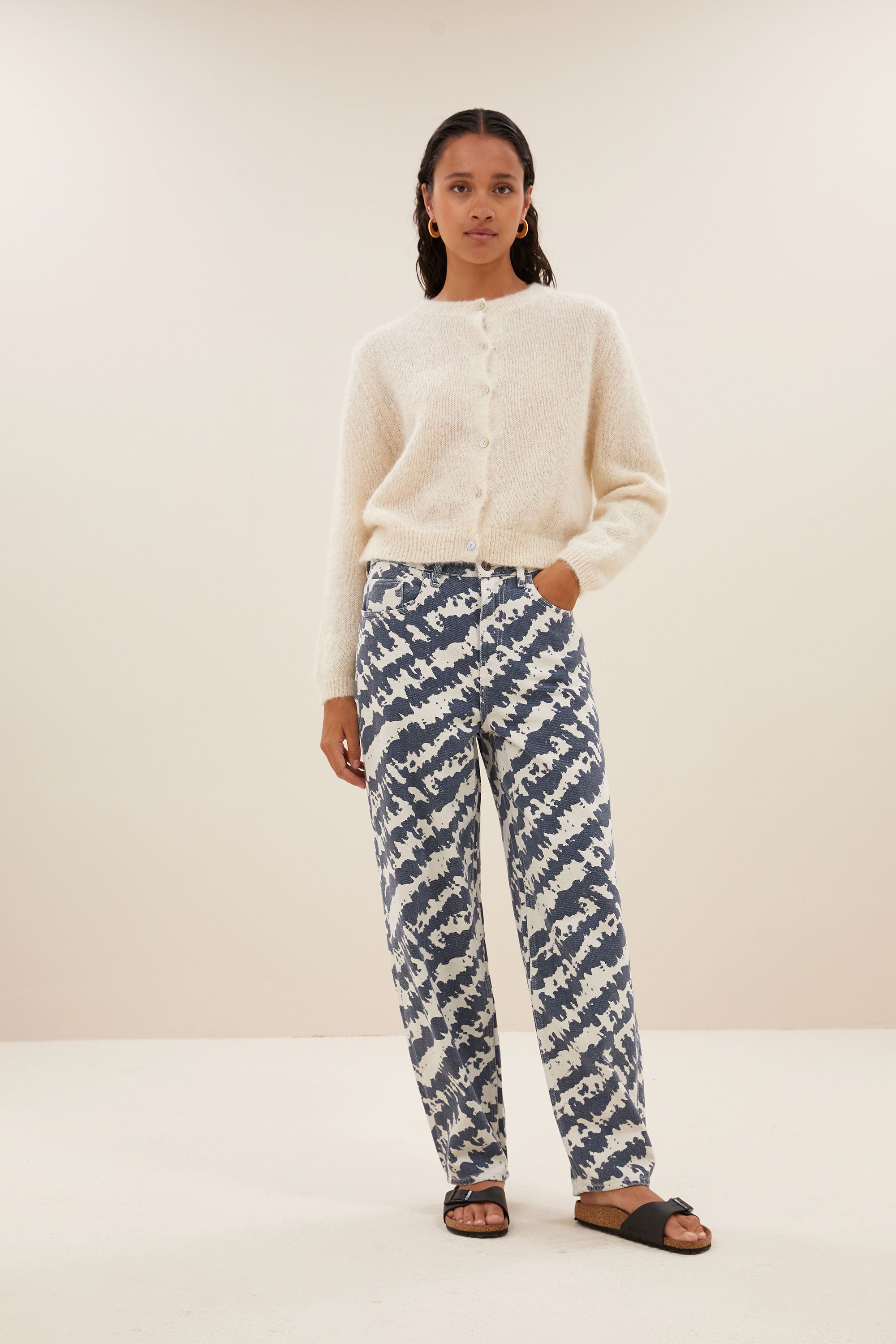 lew shade pants | shade print