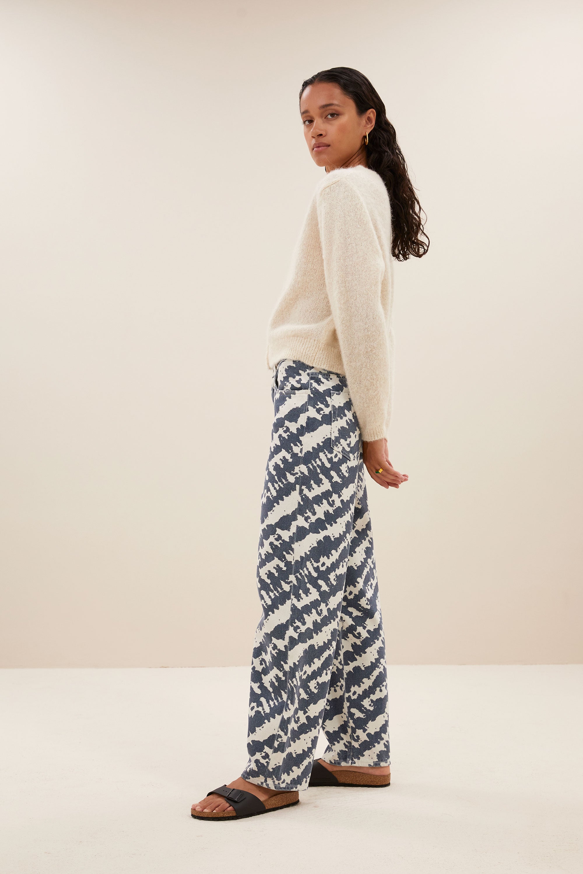 lew shade pants | shade print