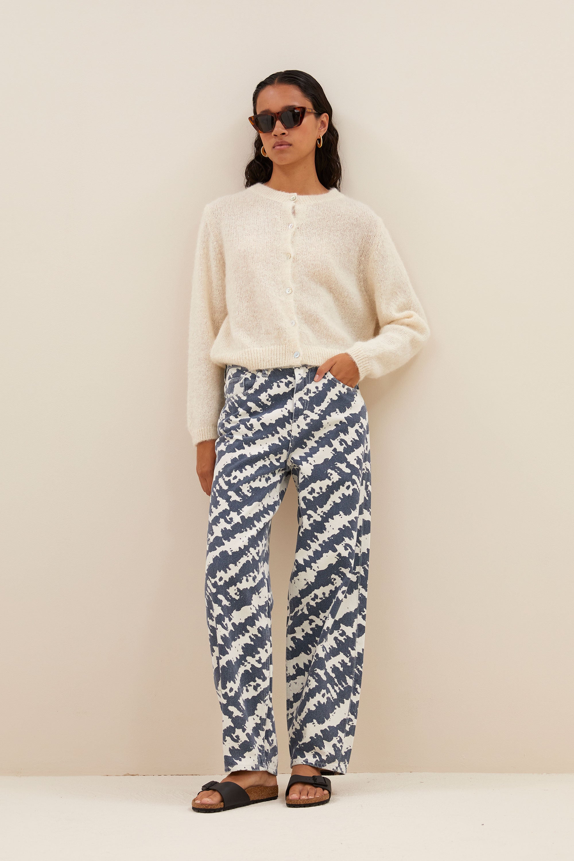 lew shade pants | shade print