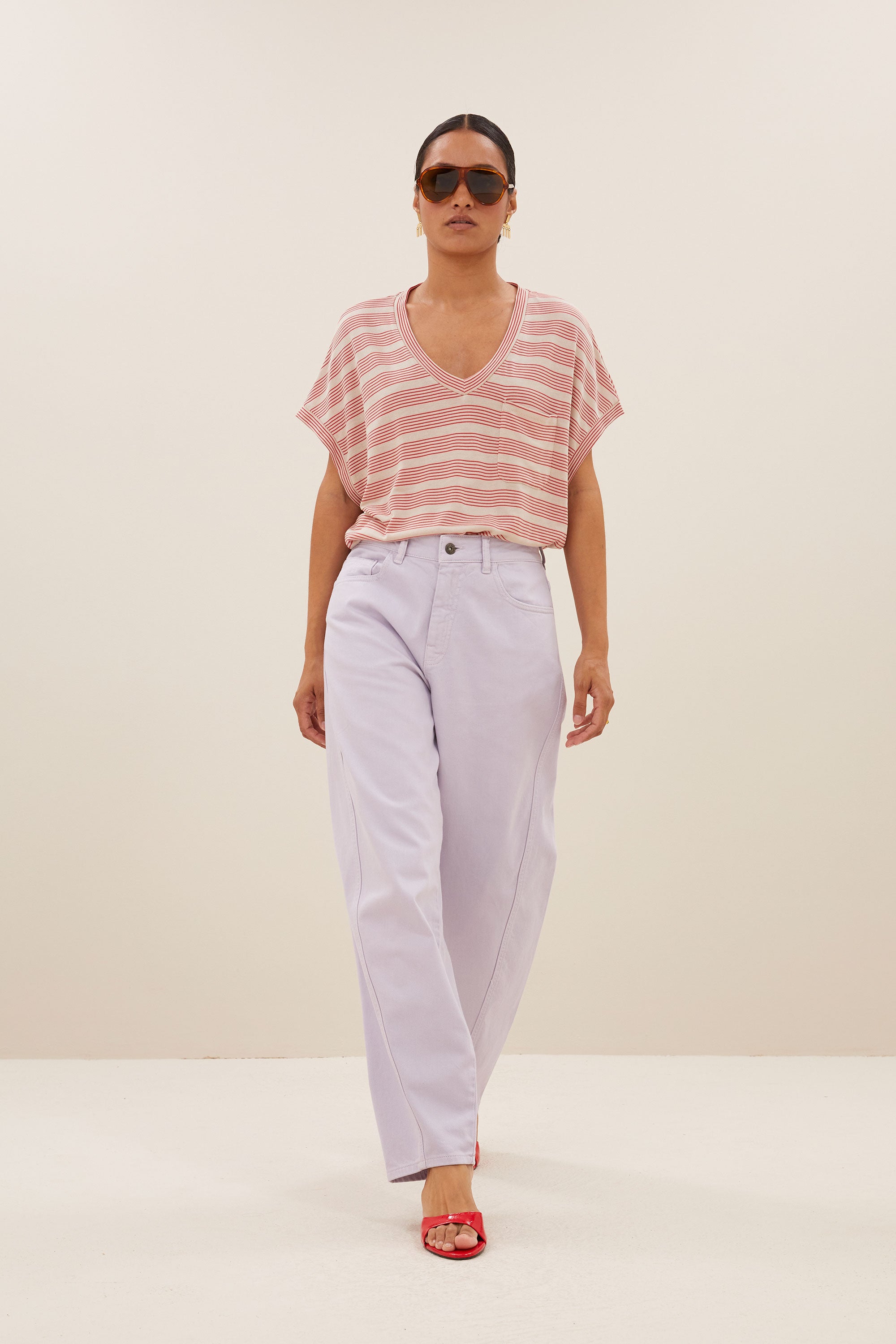 begum pastel pants | pastel lilac