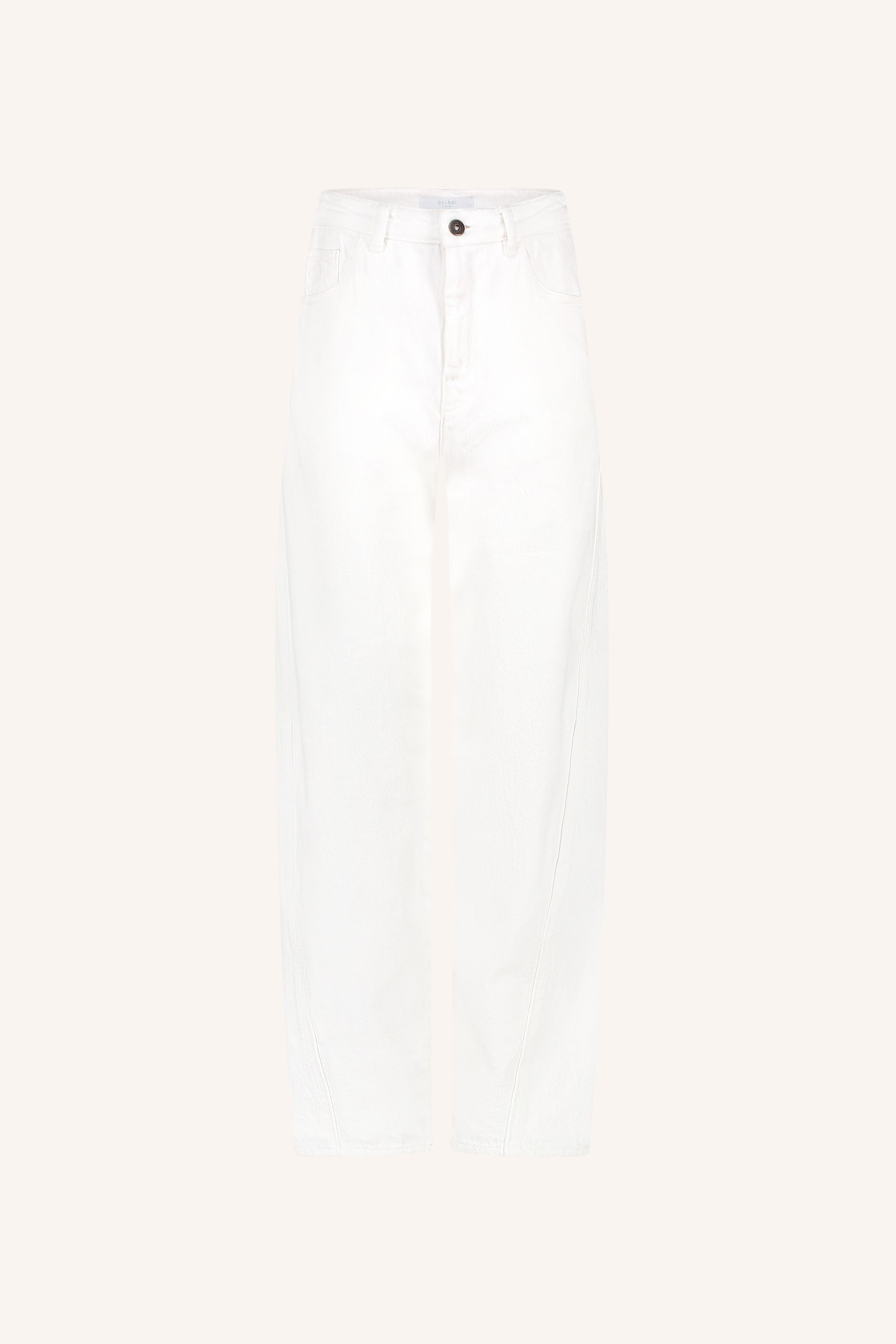 begum white pants | white