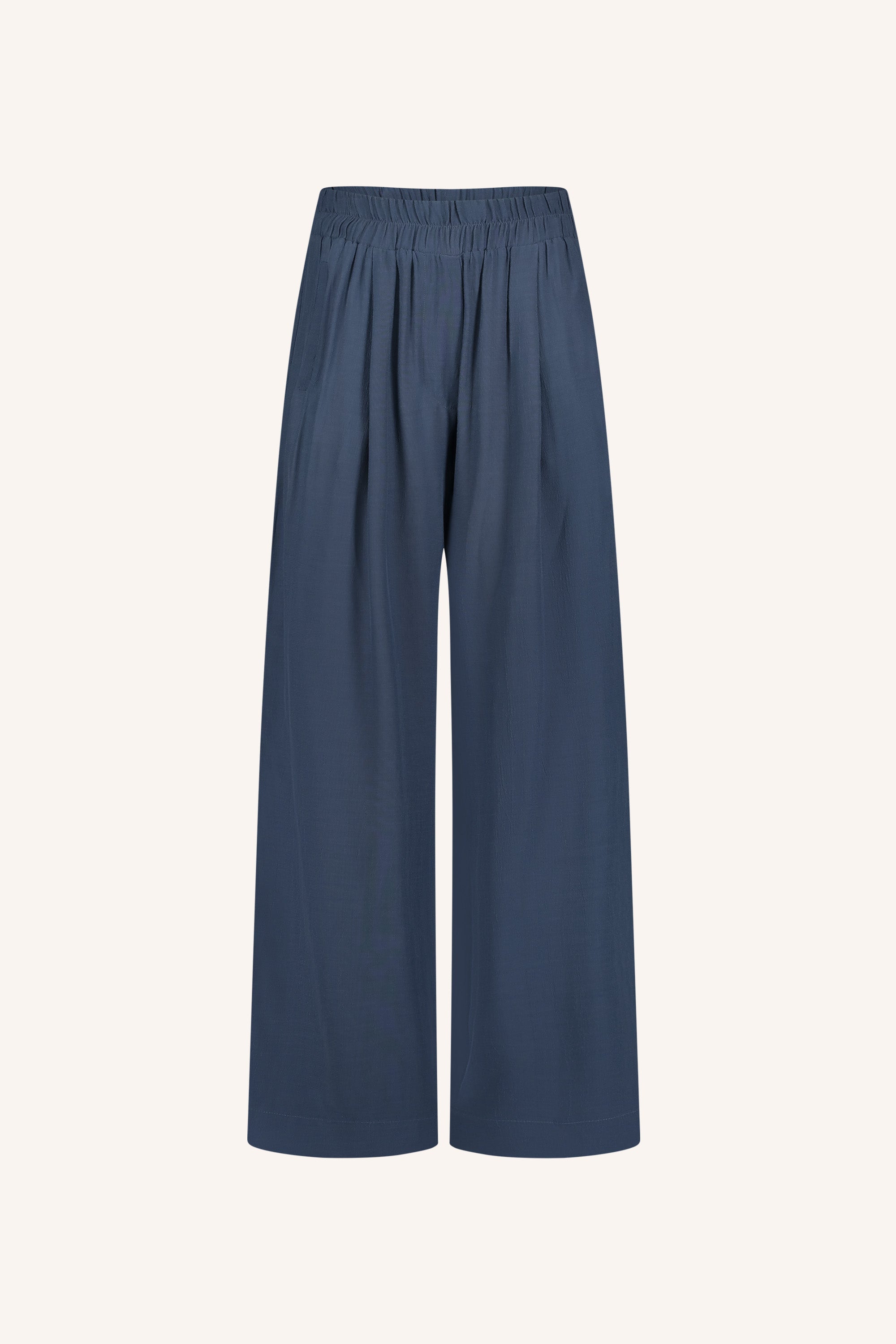 benji viscose pants | opal blue