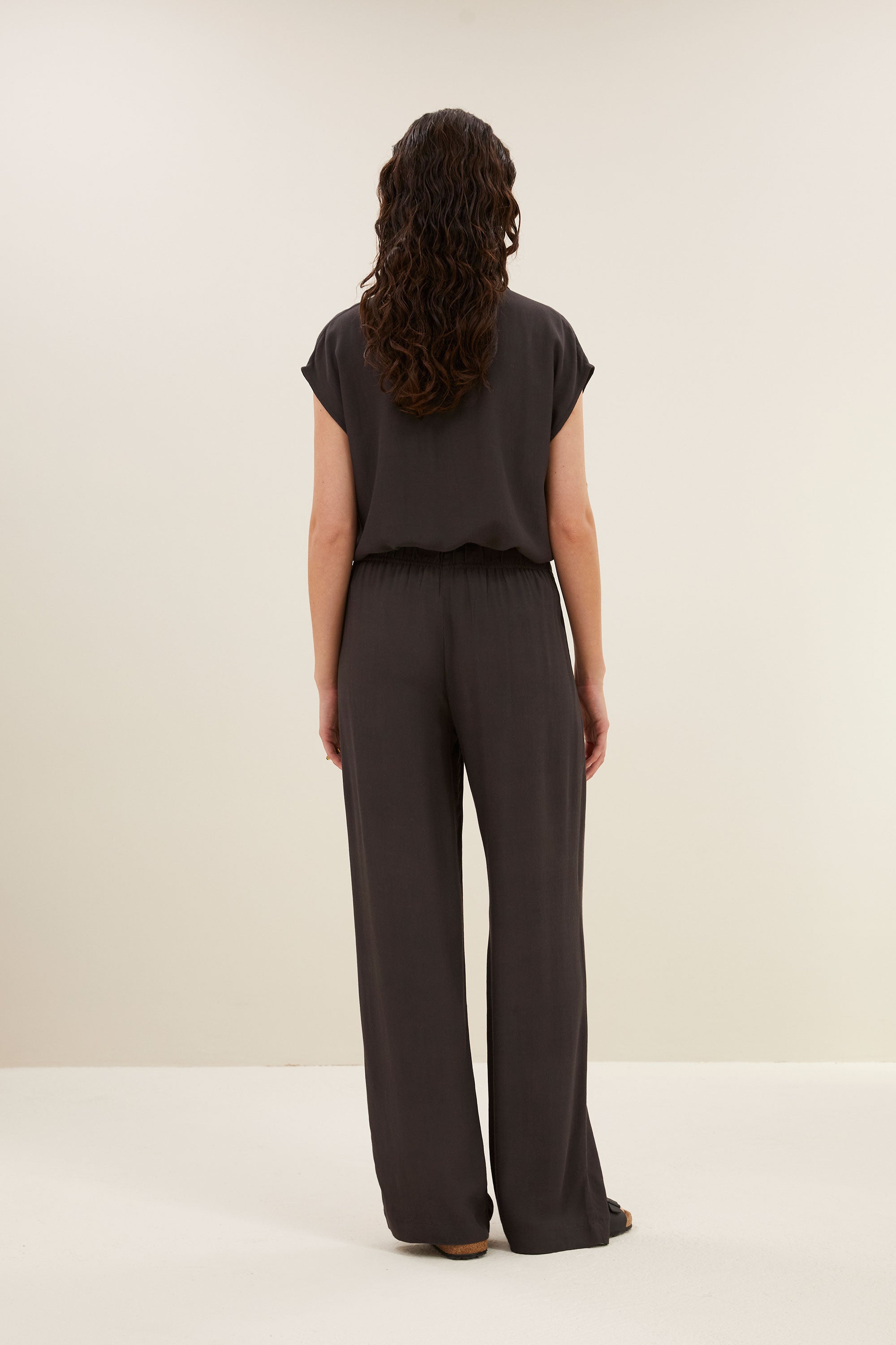 robyn viscose pants | cafe noir