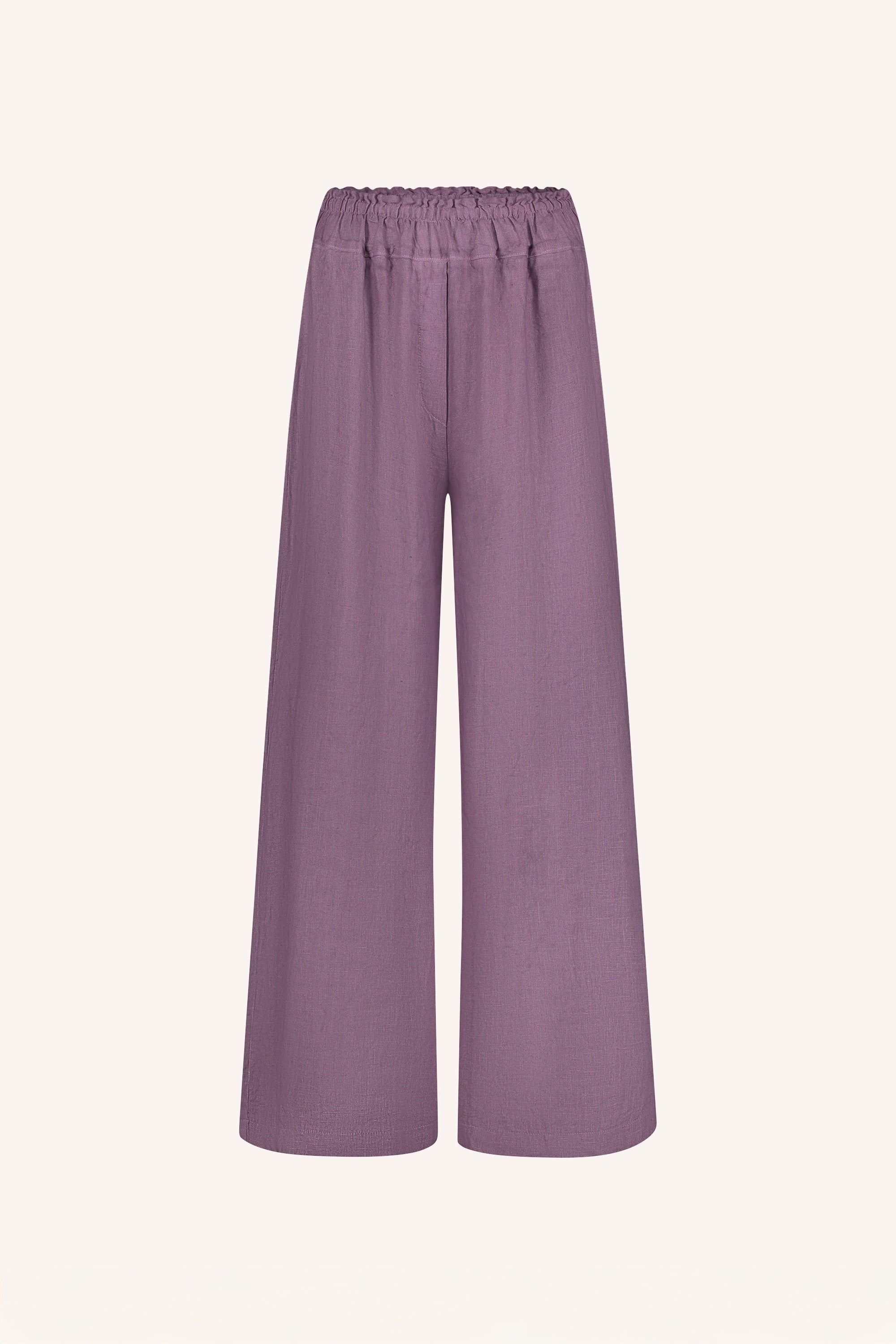 robyn linen pants lavender packshot