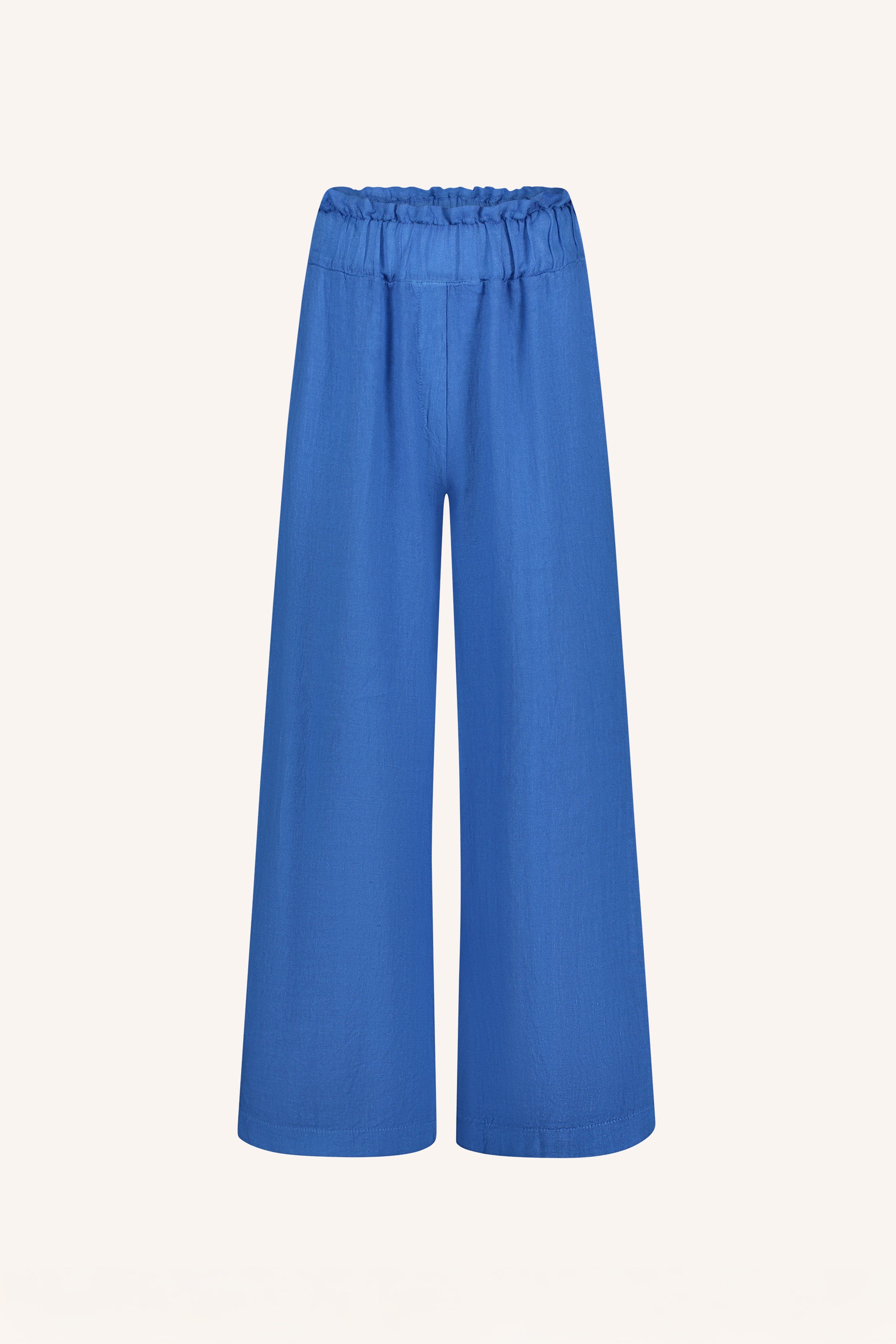 robyn linen pants | queens blue