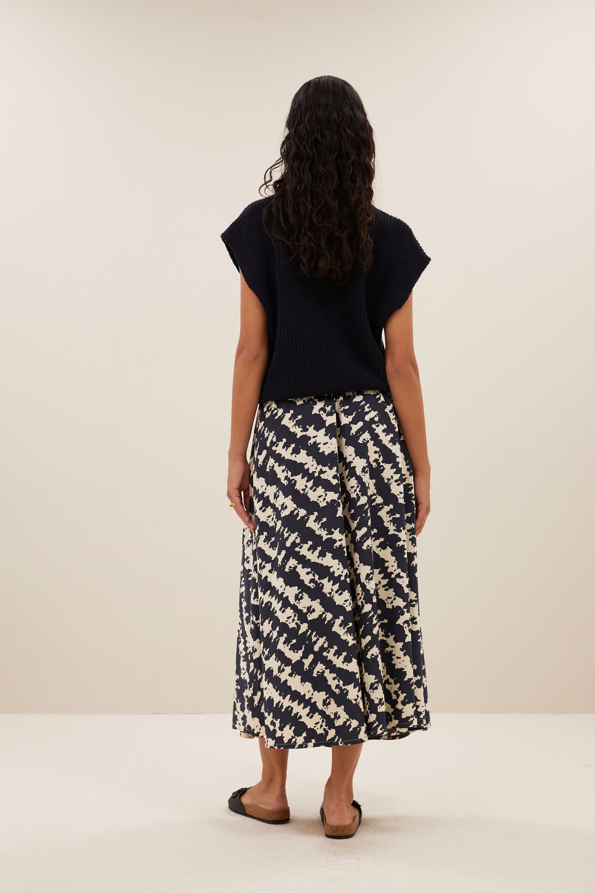 juta shade skirt | shade print