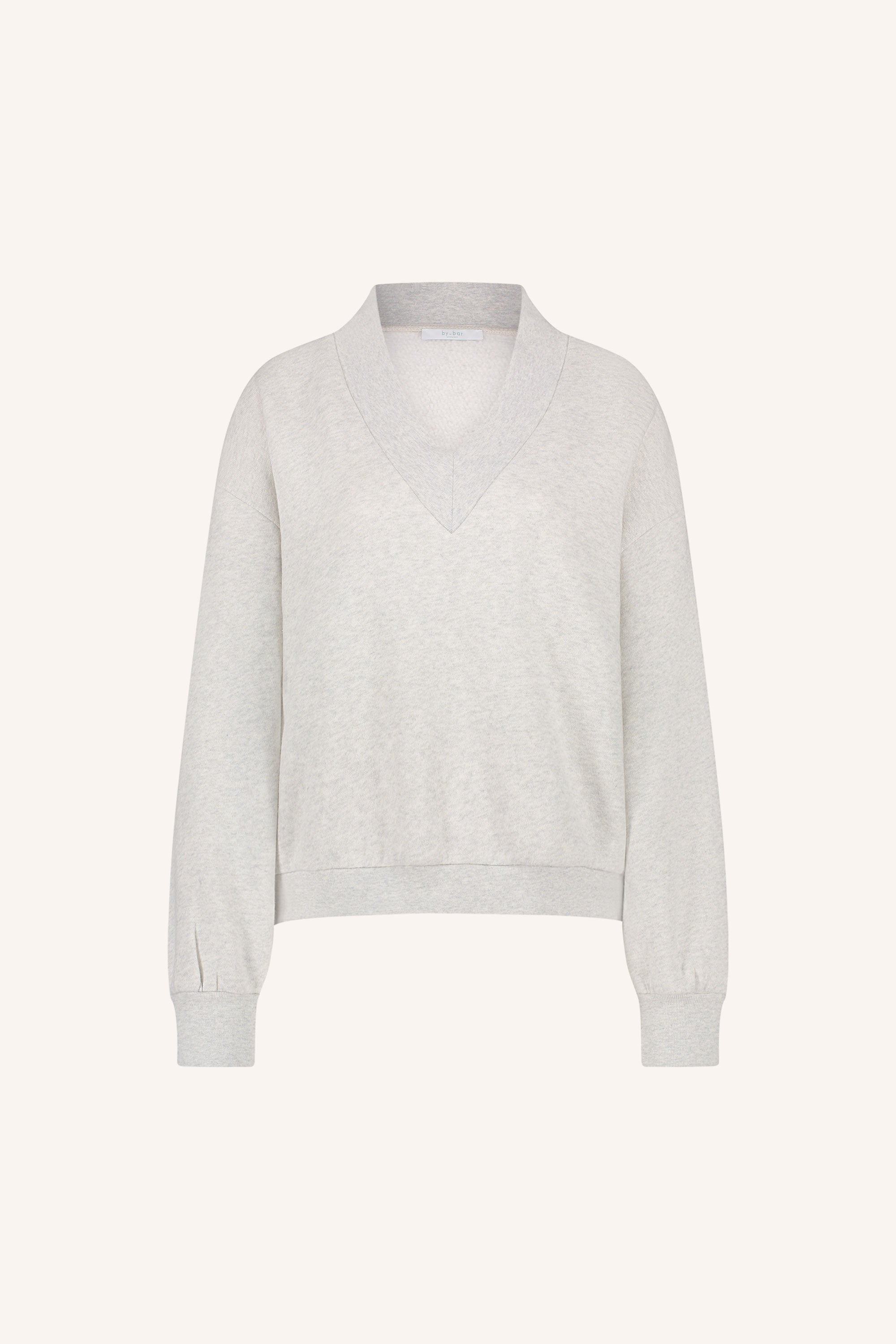 momo sweater | light grey melee