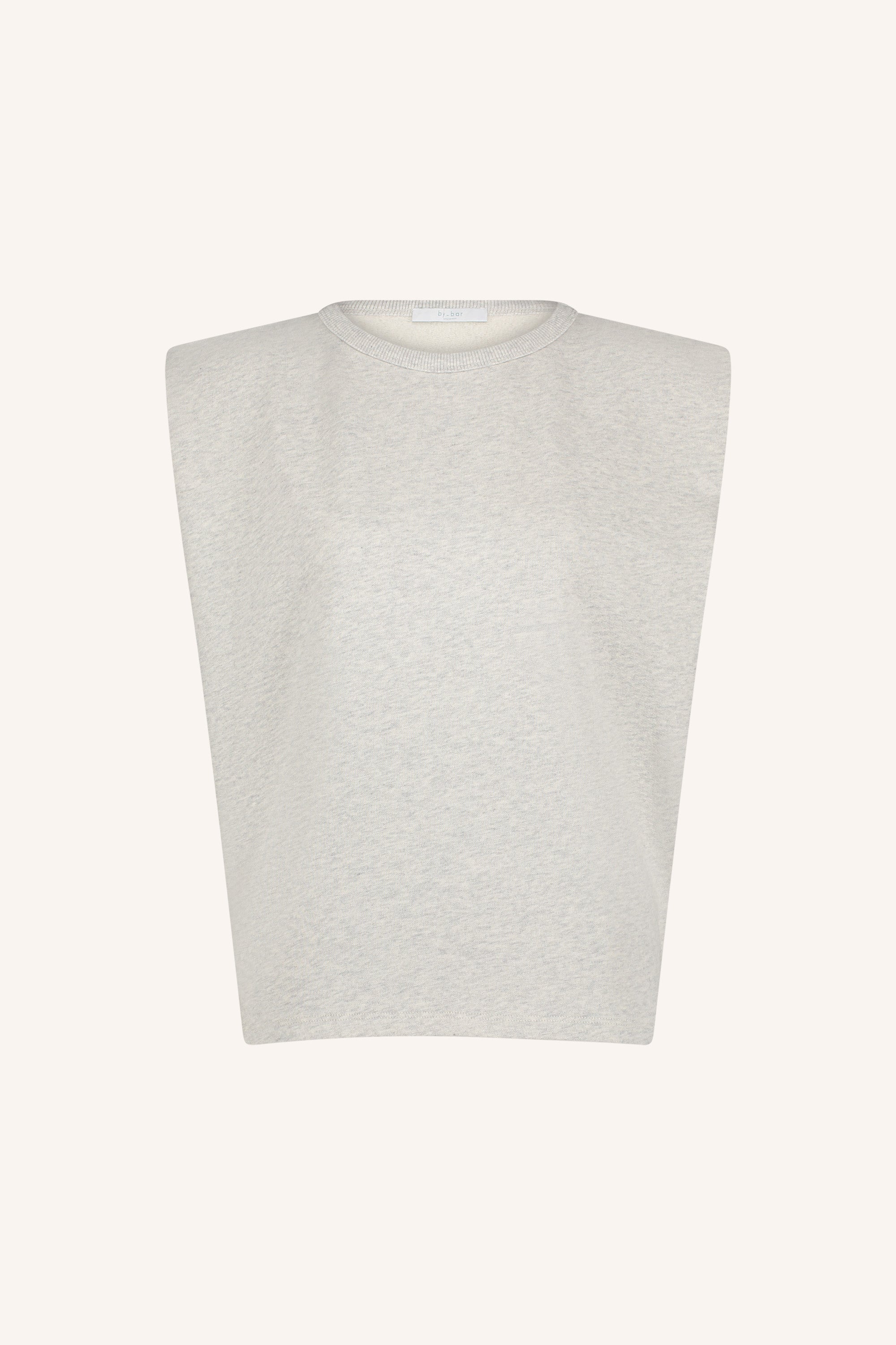 diede sweat top | light grey melee