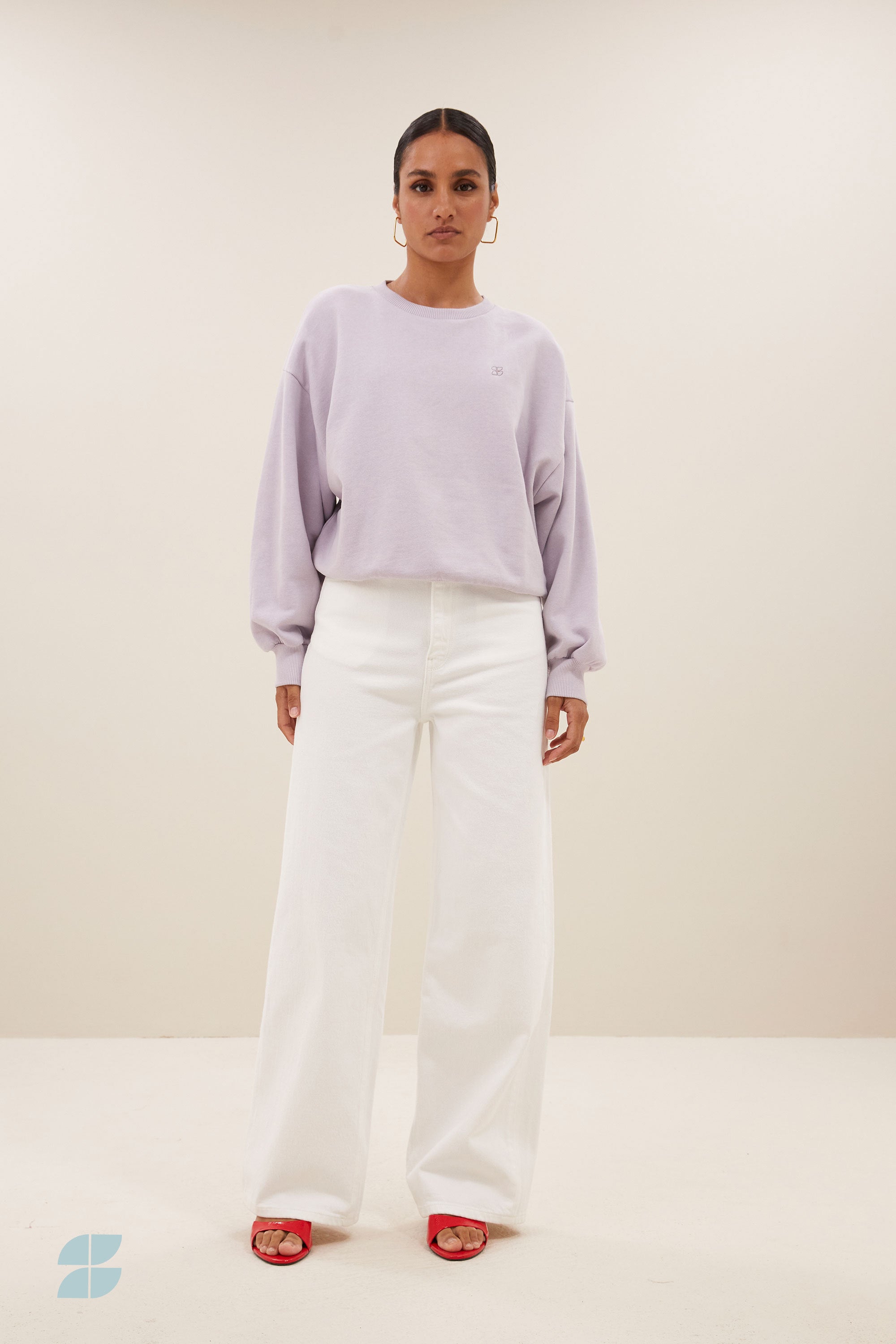 lina white pants | white