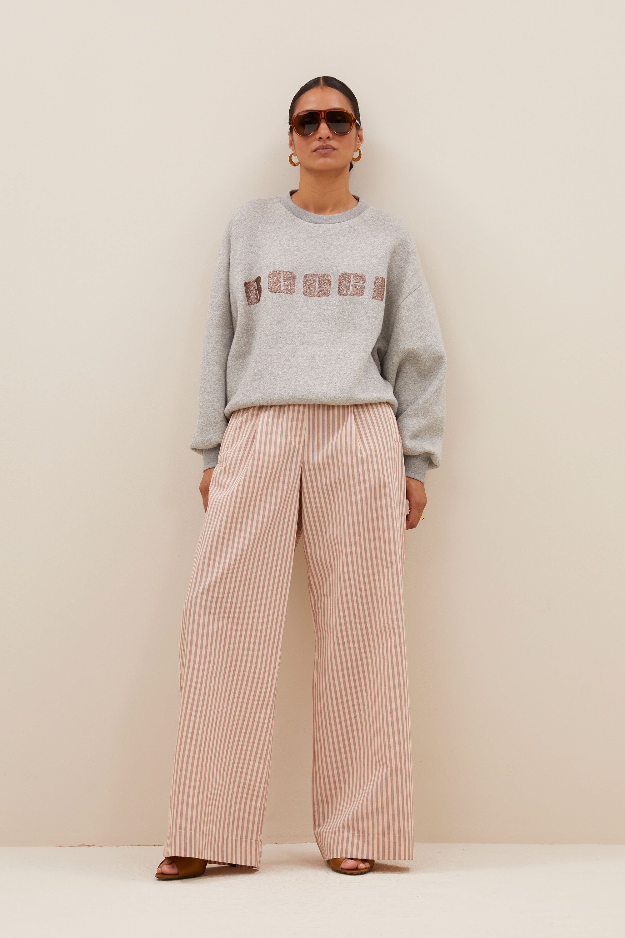 bibi boogie sweater | grey melee