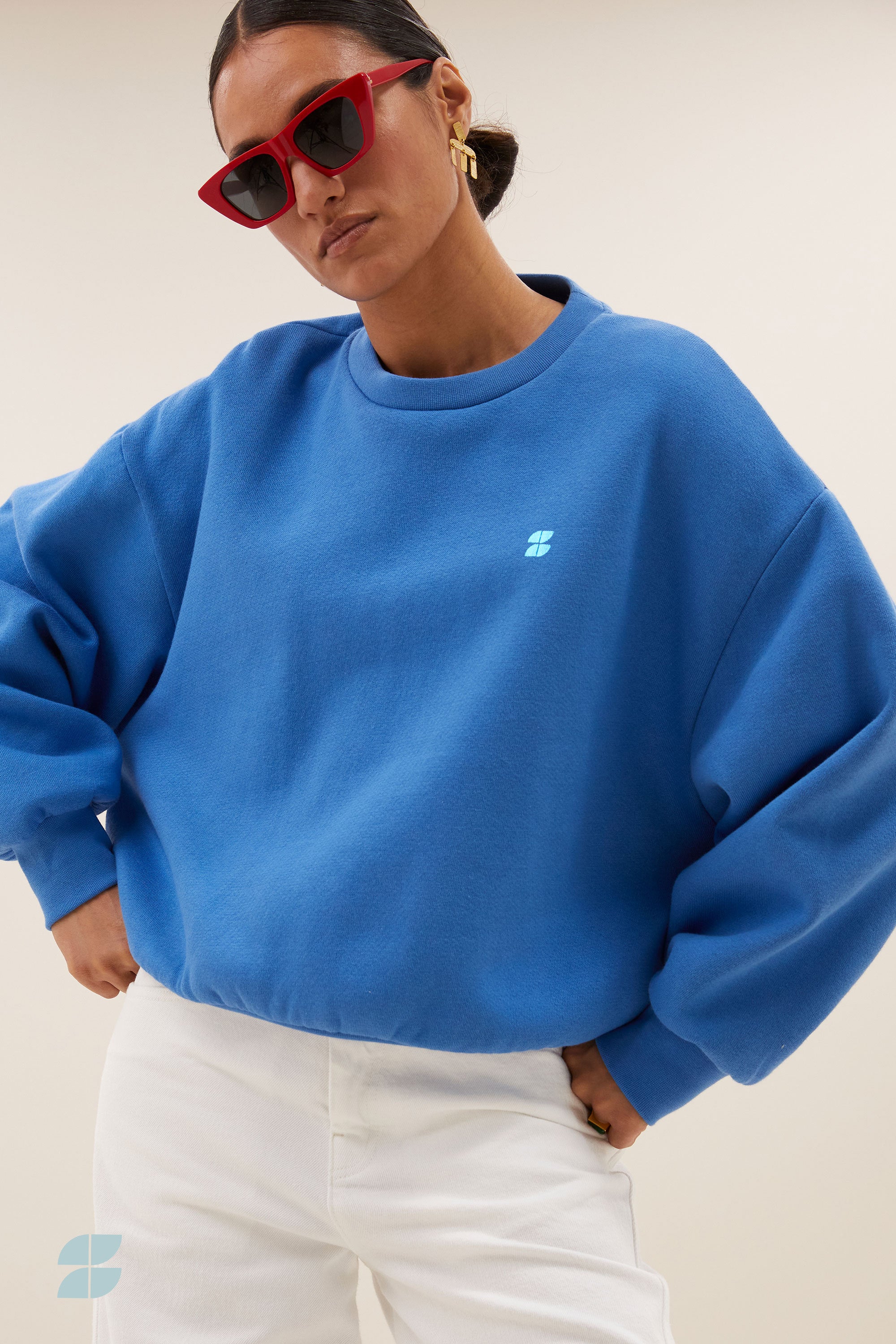 bibi dancing sweater | queens blue