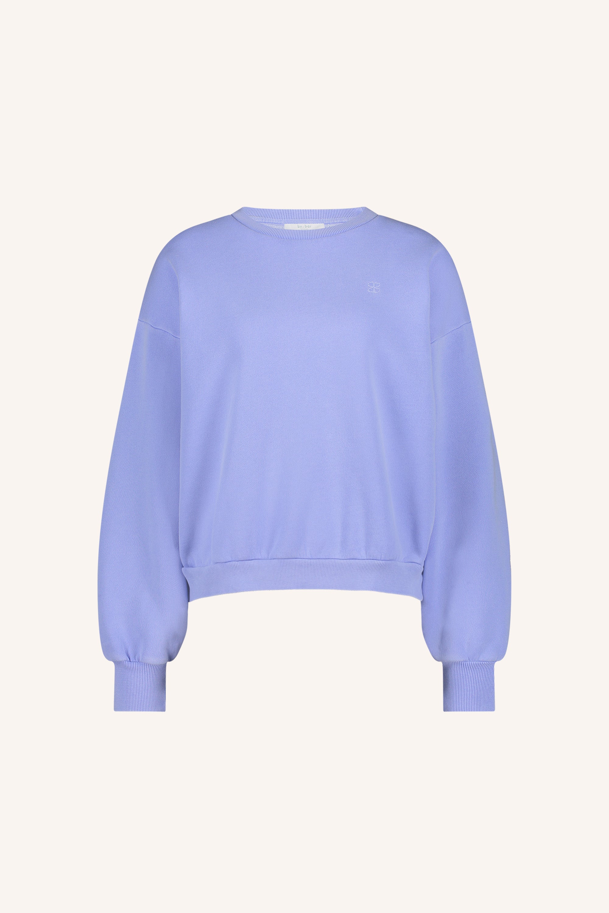 bibi natural sweater | violet blue