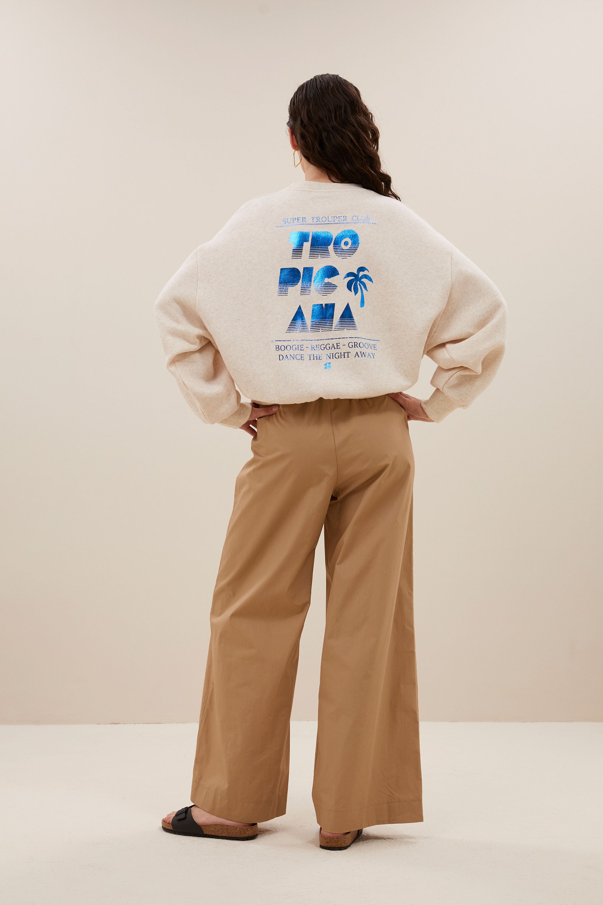 bibi dancing melee sweater | oyster melee