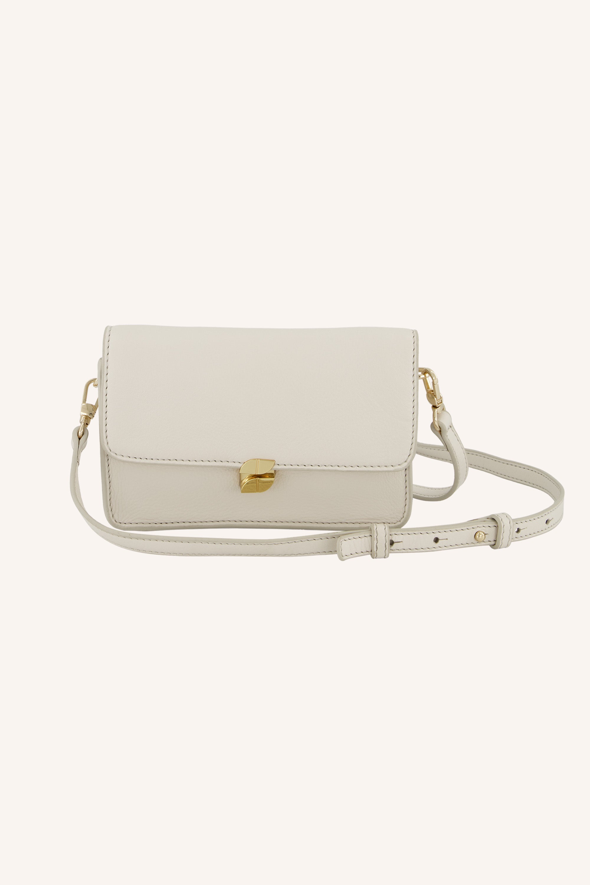 loua leather bag | pearl