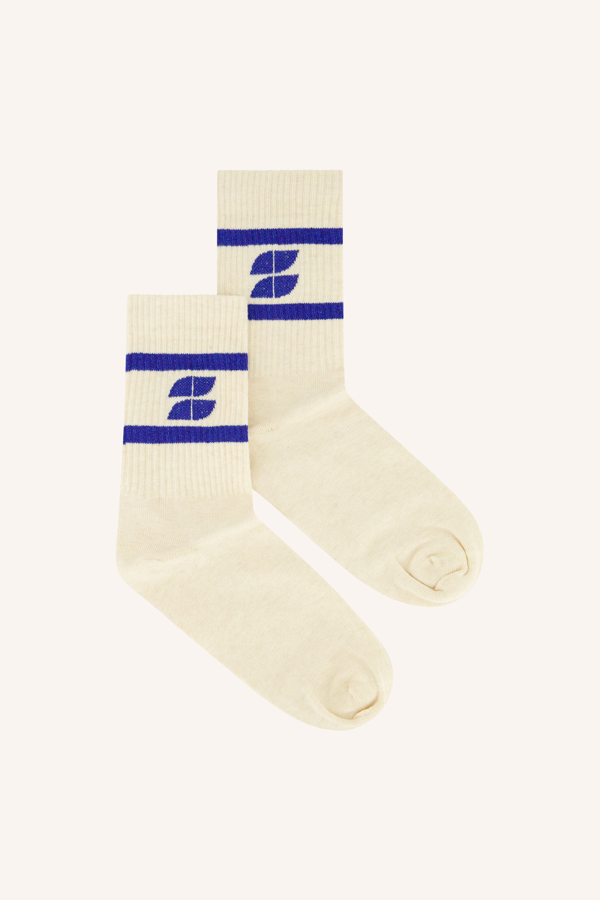 logo sparkle socks | kingsblue