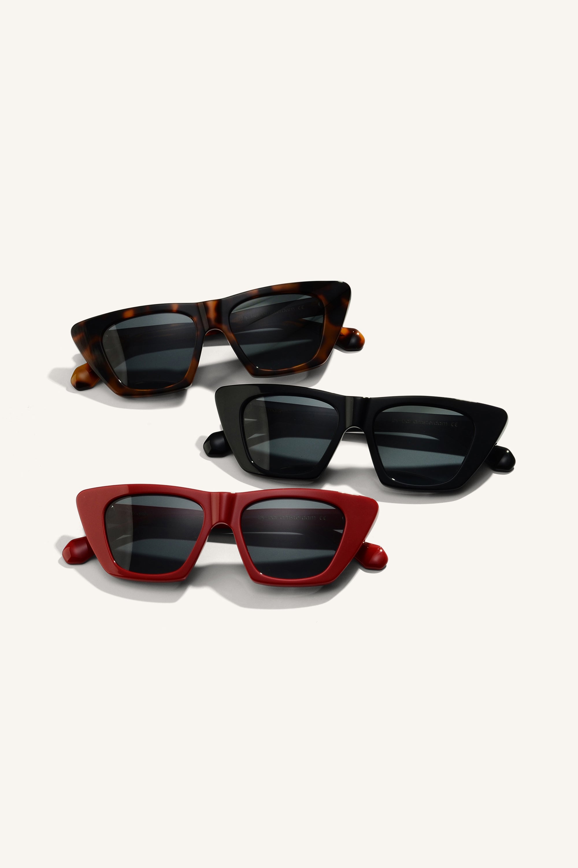 marley sunglasses | scarlet red