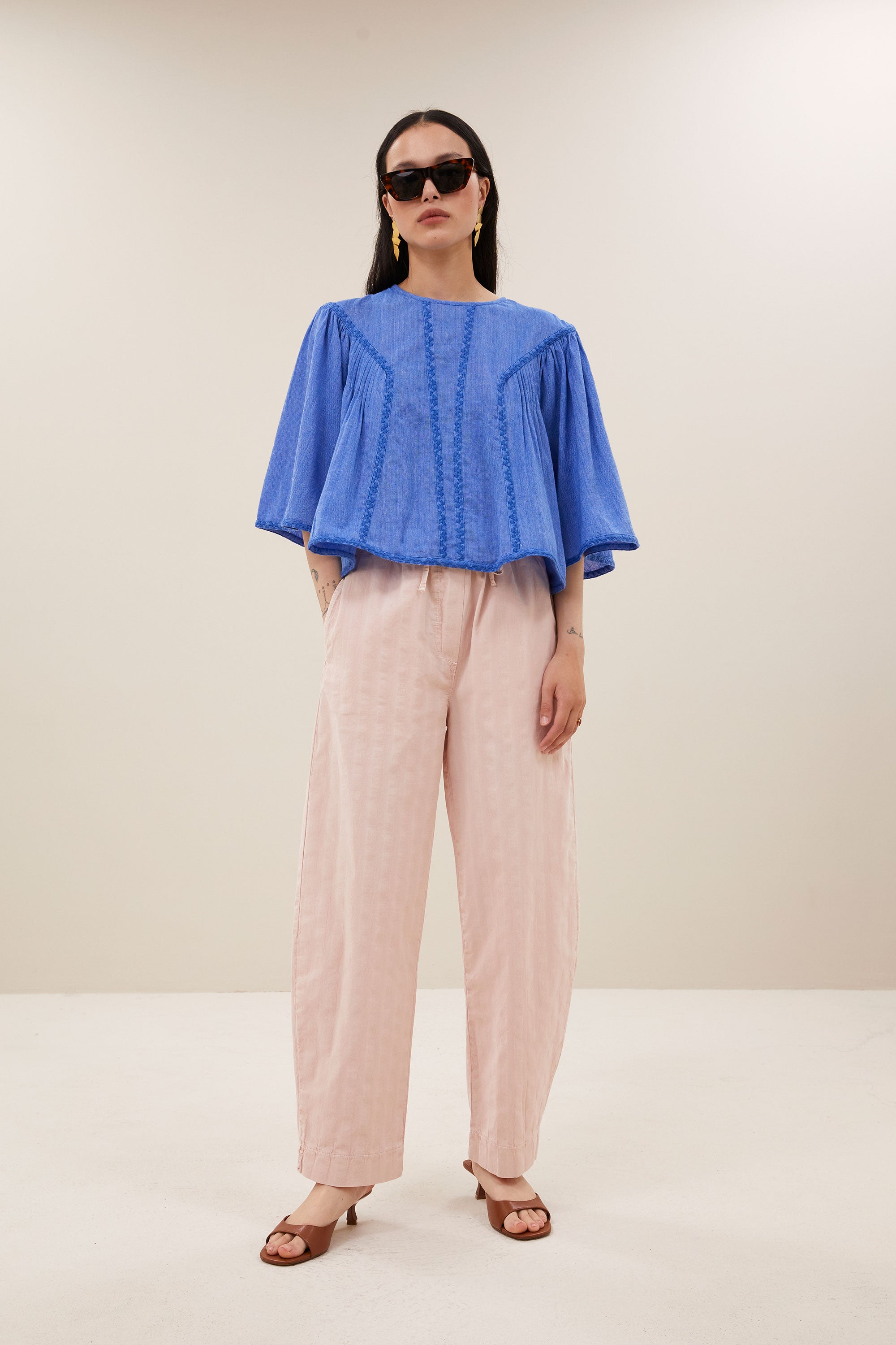 jack balloon pants | old pink