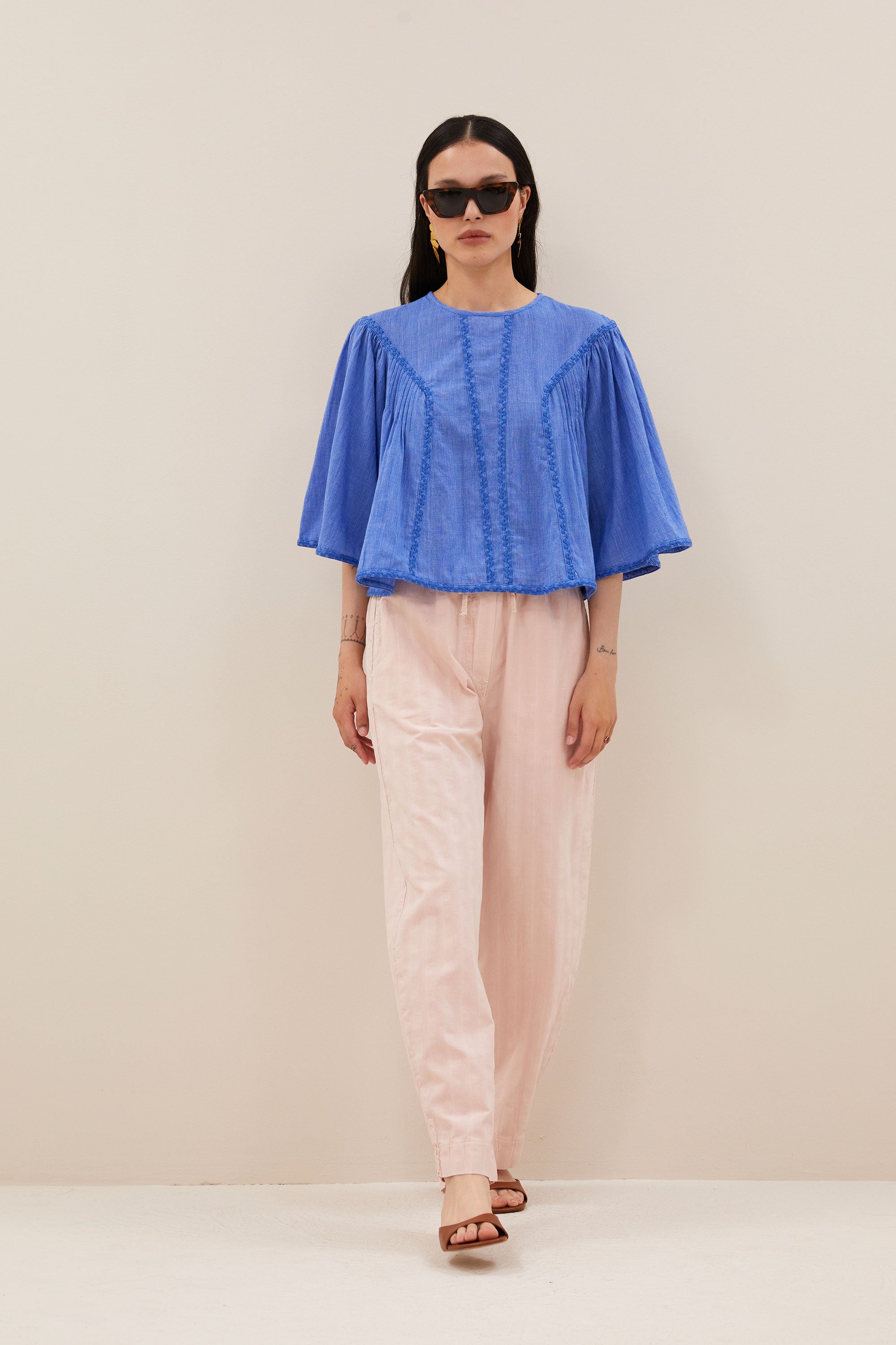 jack balloon pants | old pink