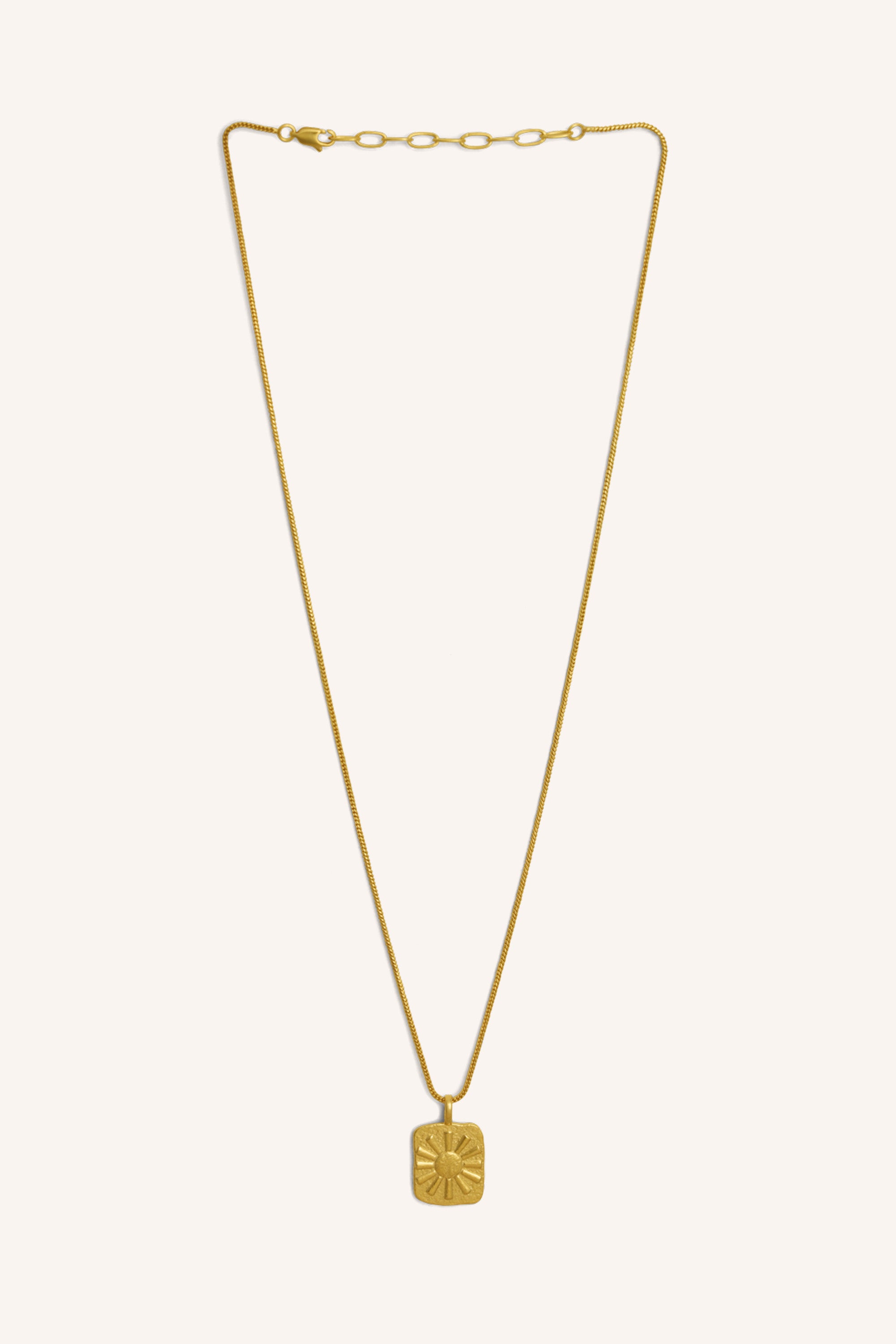 sev necklace | gold