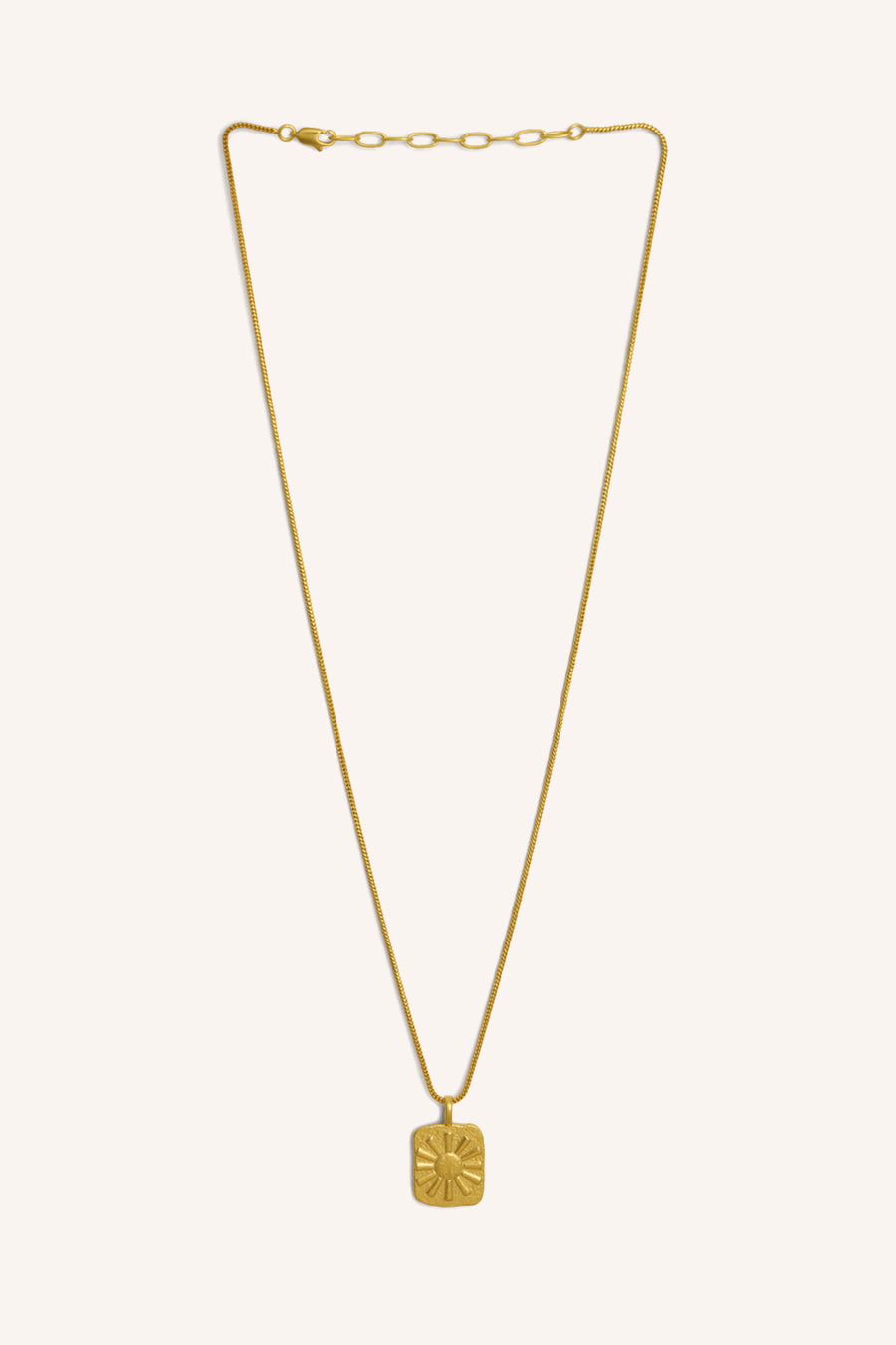 sev necklace | gold lifestyle image