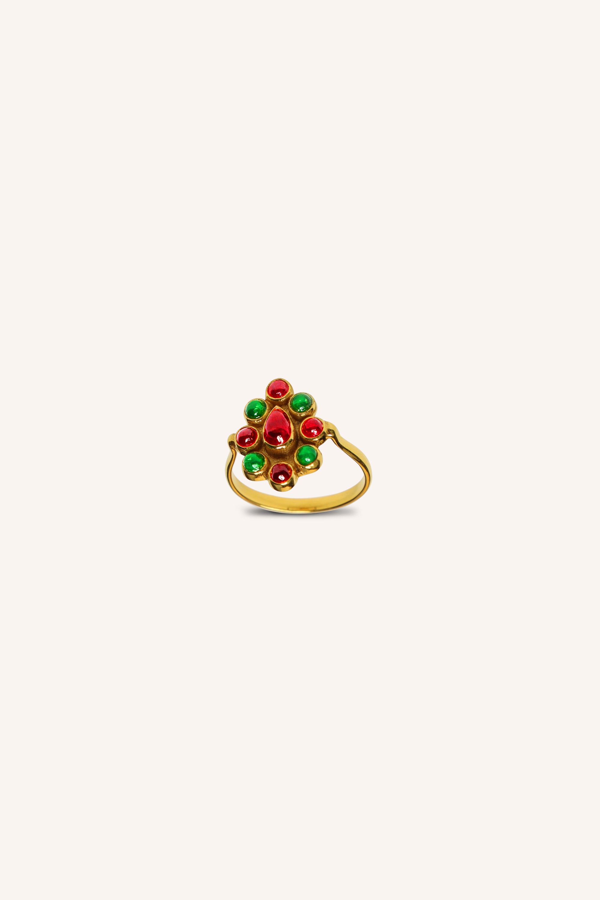 perle ring | ruby