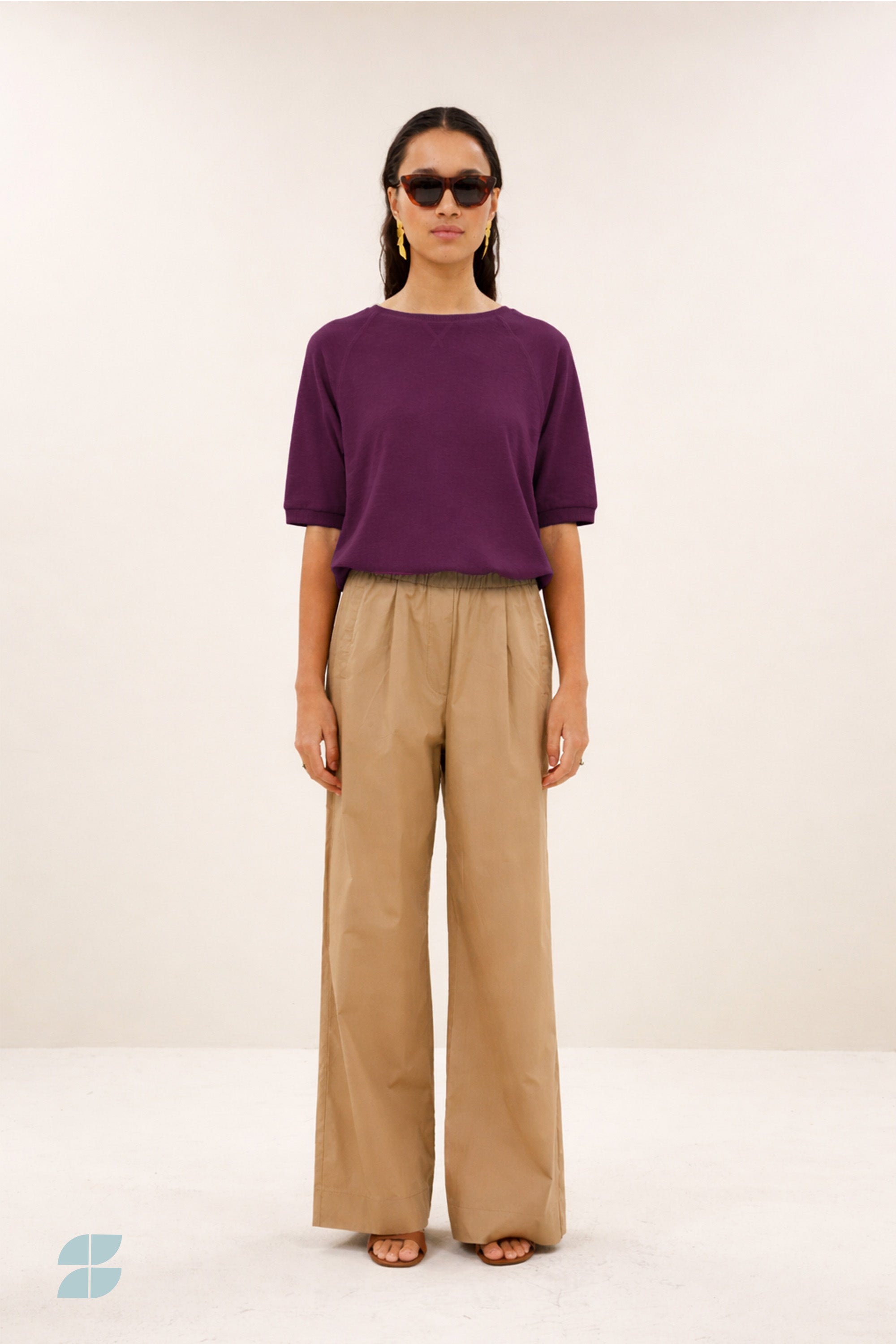 neva slub top | grape wine