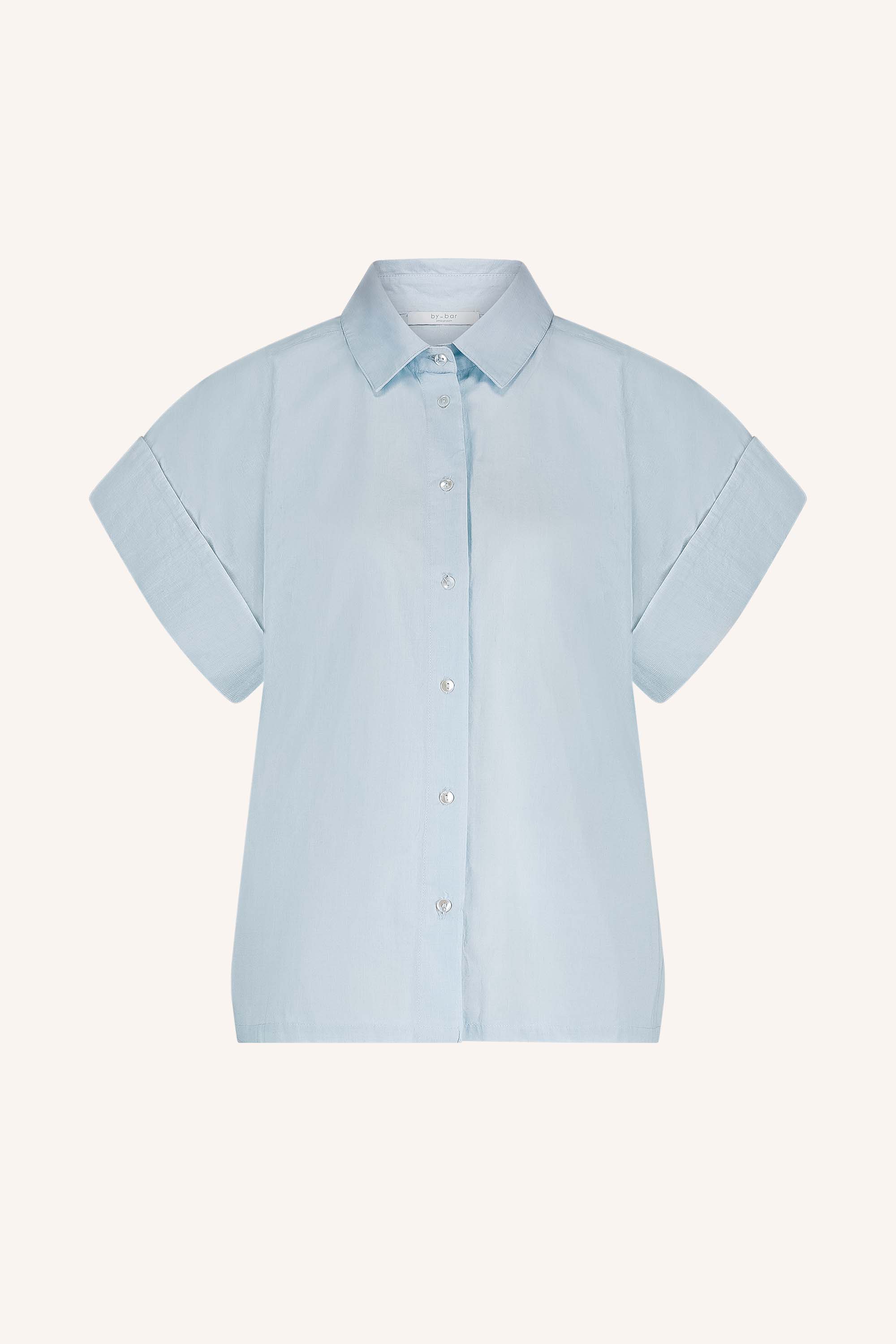 pixie chambray blouse | light blue