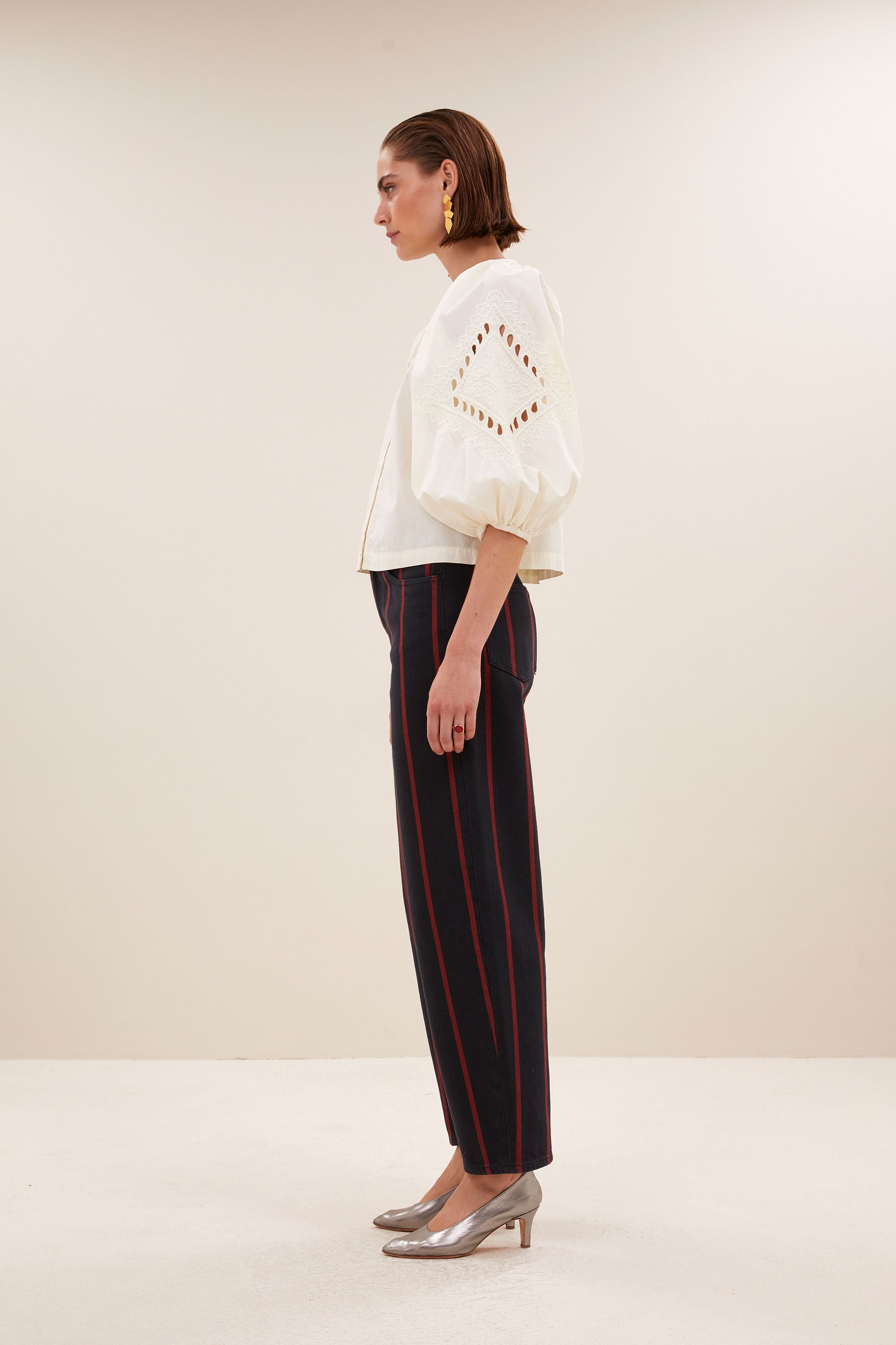 rae blouse | cloud white